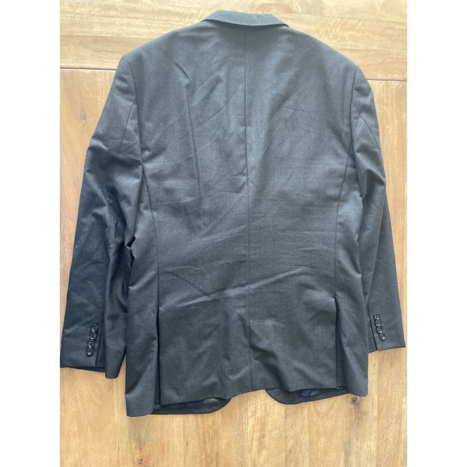 J.Crew J.CREW Ludlow Loro Piana Super 120s Wool Blazer Men 40R Gray Jacket Size 40R - 2 Thumbnail