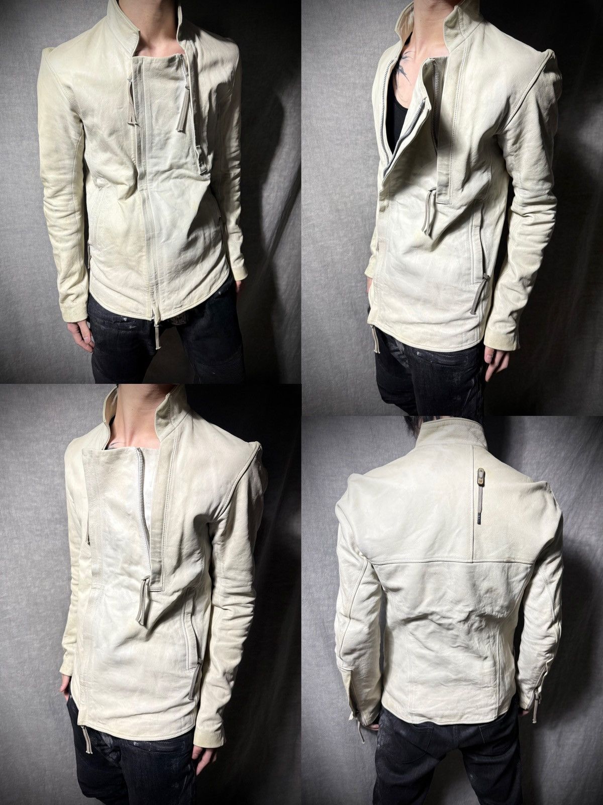 Boris Bidjan Saberi J3 Leather Jacket