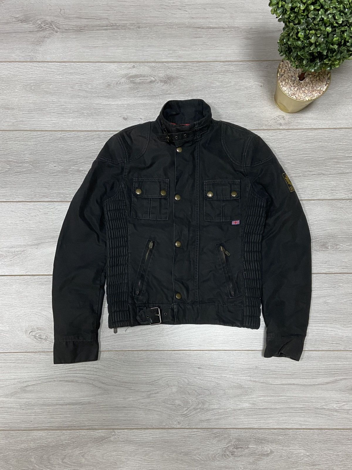 Belstaff Belstaff waxed gangster 1969 ra 18012 vintage zip jacket Size M / US 6-8 / IT 42-44 - 1 Thumbnail