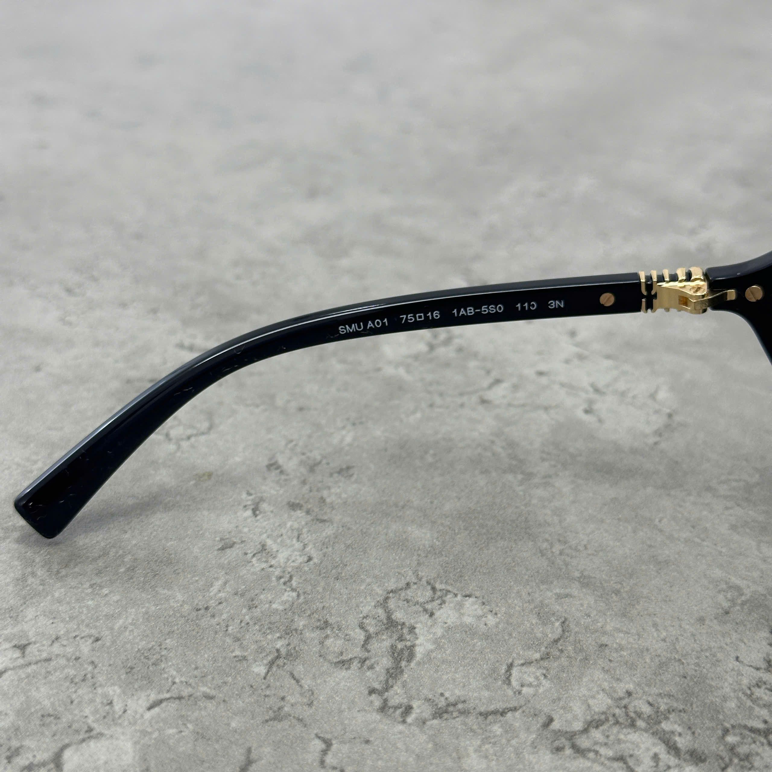 Miu Miu MIU MIU MU A01S 1AB5S0 Sunglasses BLACK Size ONE SIZE - 5 Thumbnail
