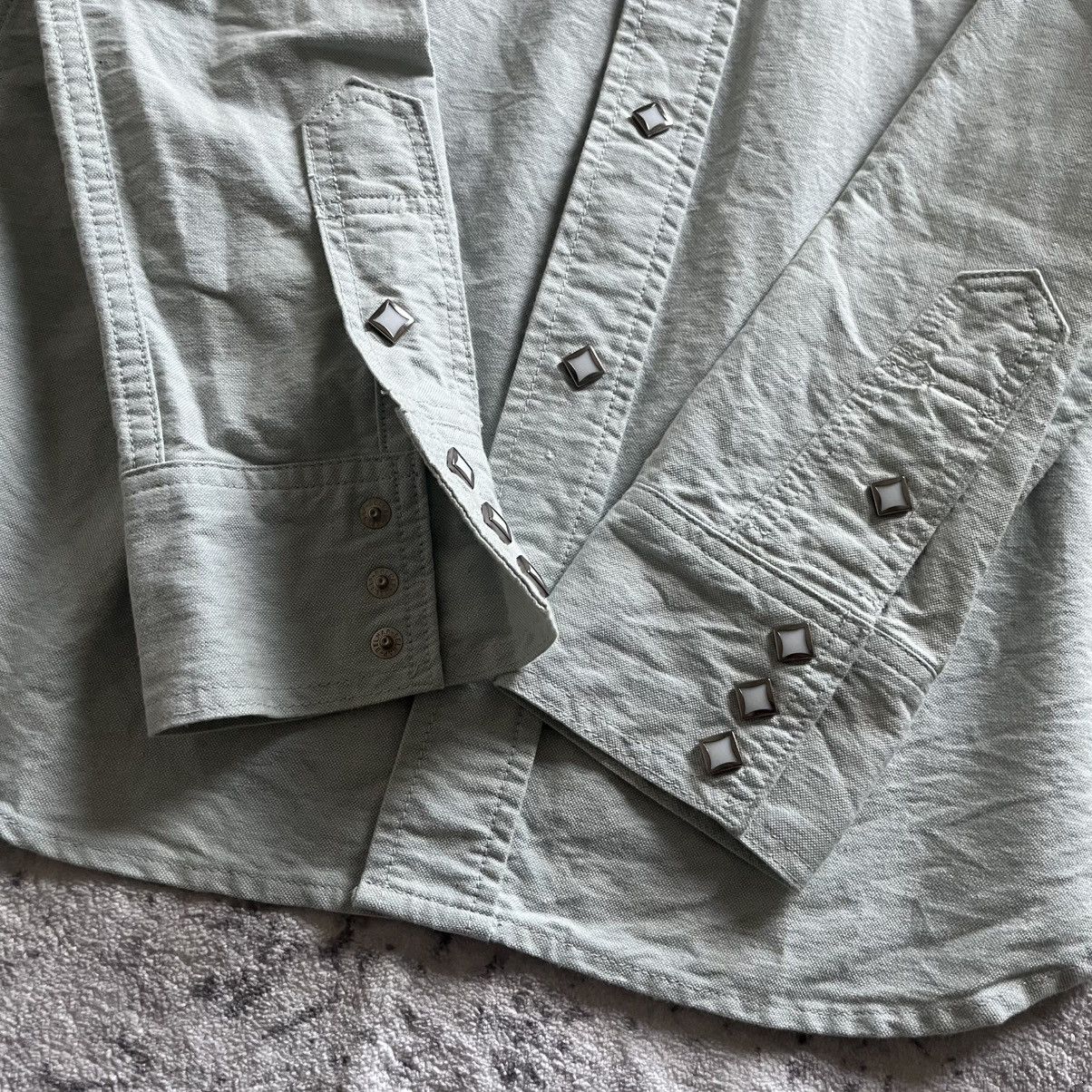 If Six Was Nine Led Rechwe Diamond Button-Up Western Style Shirt | Size L Size US L / EU 52-54 / 3 - 2 Thumbnail