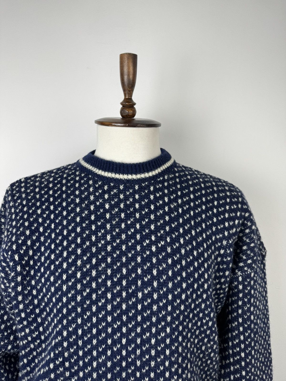 Vintage Vintage Pakeman Catto Carter Wool Sweater Knitted Pullover Size US L / EU 52-54 / 3 - 2 Thumbnail