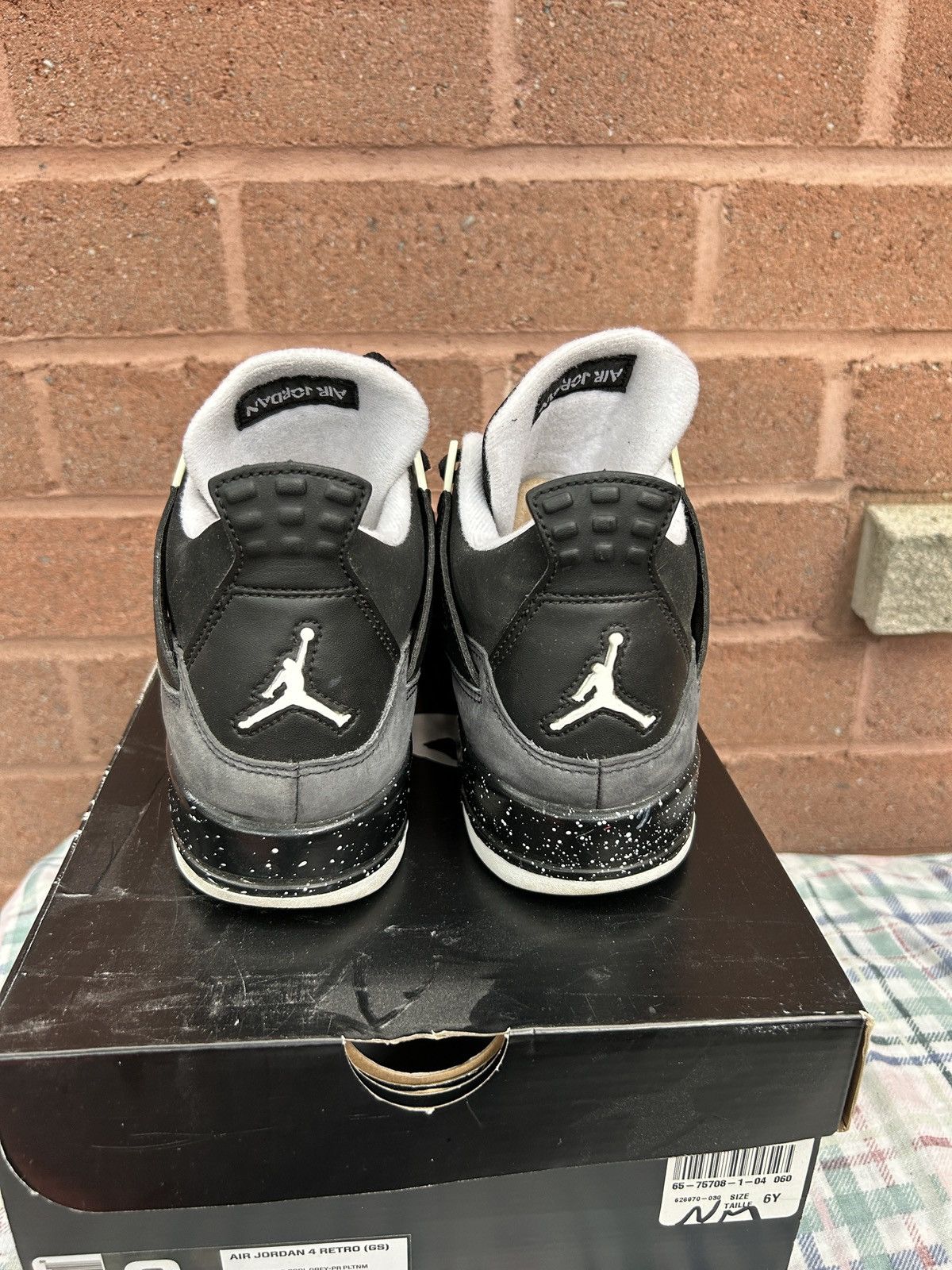 Jordan Brand × Nike Air Jordan 4 Retro Fear Pack Size US 6 / EU 39 - 3 Thumbnail