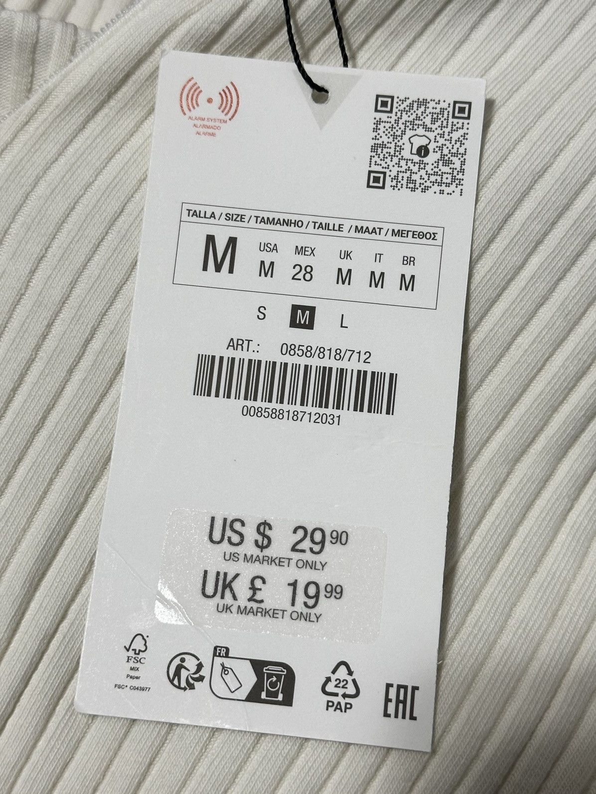 Zara Zara shirt Size M / US 6-8 / IT 42-44 - 4 Thumbnail