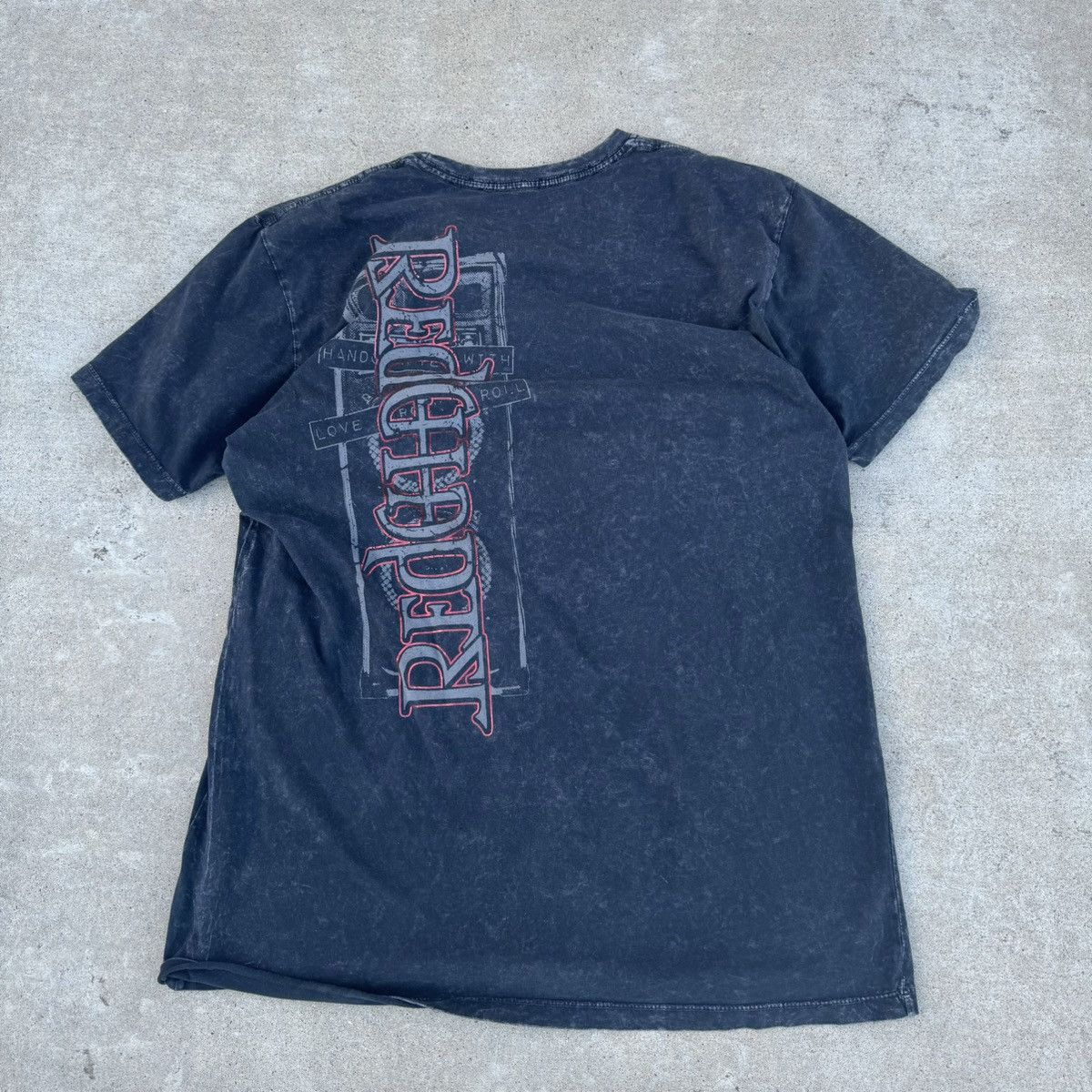 Affliction × JNCO × Tapout Vintage Y2K Affliction Inspired AOP Black Graphic Tee XL Size US XL / EU 56 / 4 - 10 Thumbnail