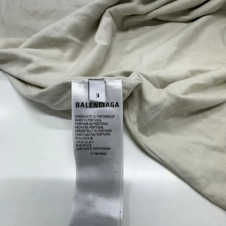 Balenciaga Balenciaga Balenciaga Logo Print Short Sleeve TShirt -2507 Size US S / EU 44-46 / 1 - 1 Thumbnail