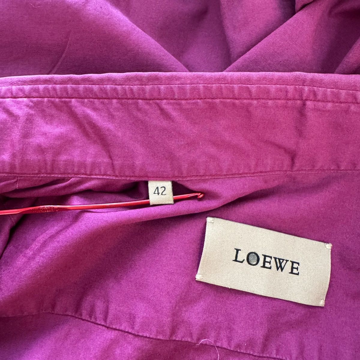 Loewe Loewe Classic Cotton Shirt Size US L / EU 52-54 / 3 - 10 Thumbnail