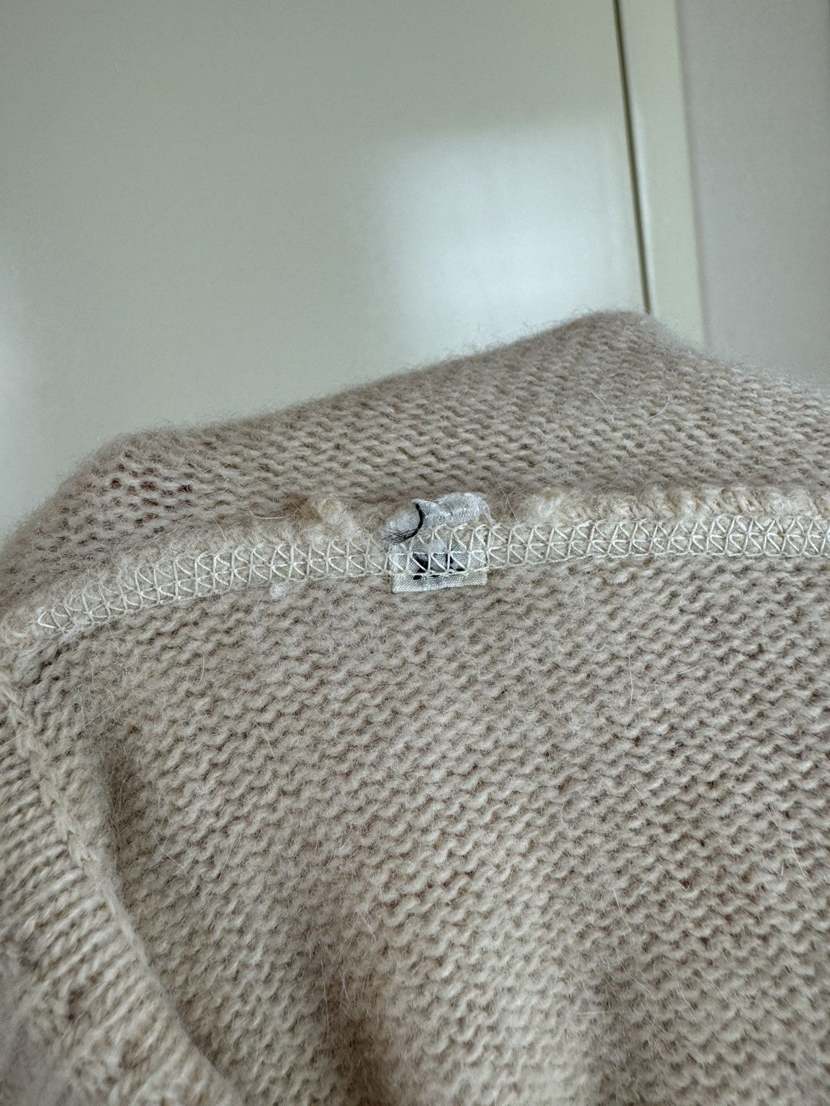 Brunello Cucinelli Brunello Cucinelli vintage wool angora Y2K sweater polo XL Size XL / US 12-14 / IT 48-50 - 23 Thumbnail