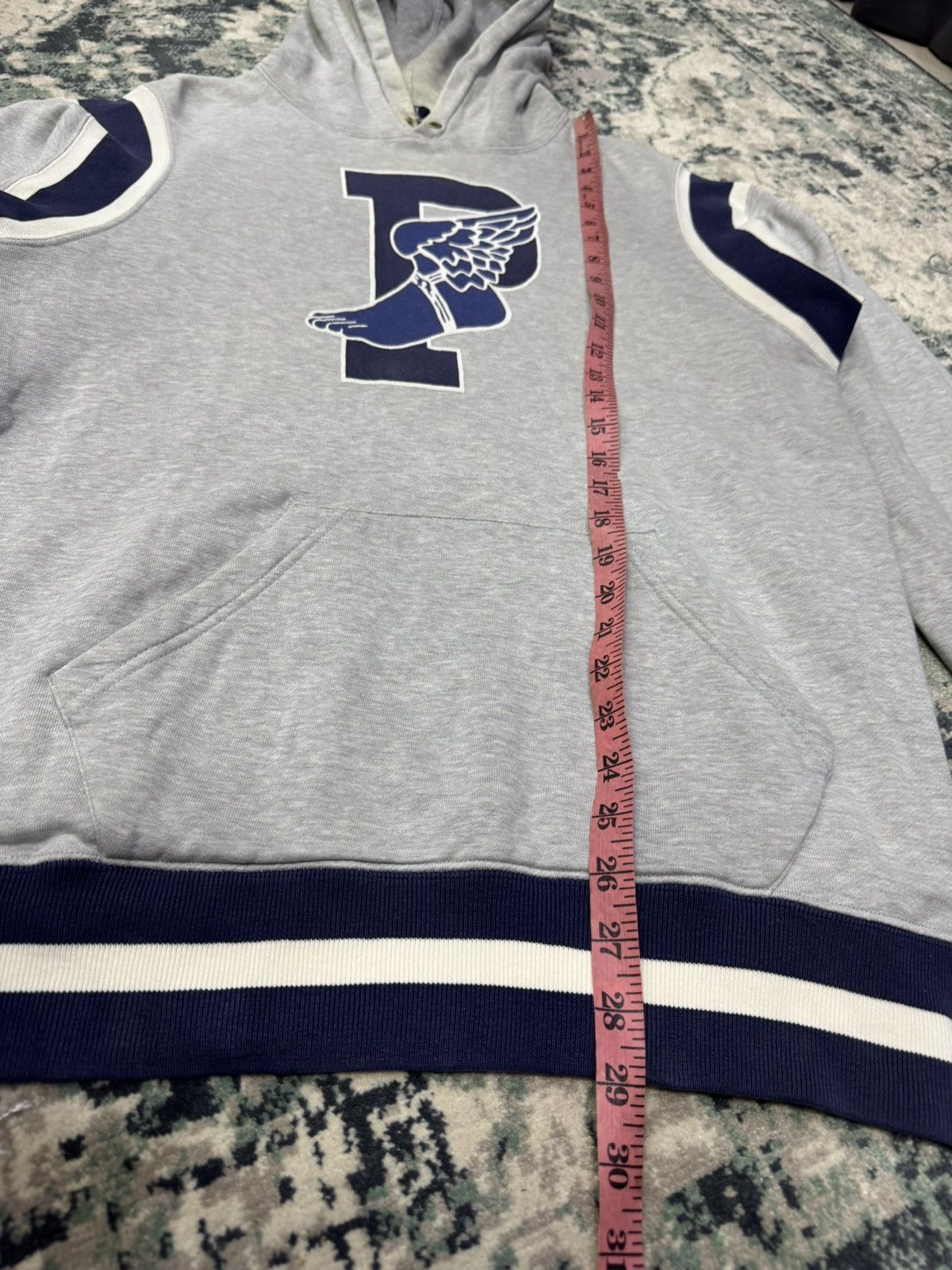 Polo Ralph Lauren VTG 1992 POLO P WINGS HOODIE JAPAN ORIGIN Size US L / EU 52-54 / 3 - 10 Thumbnail
