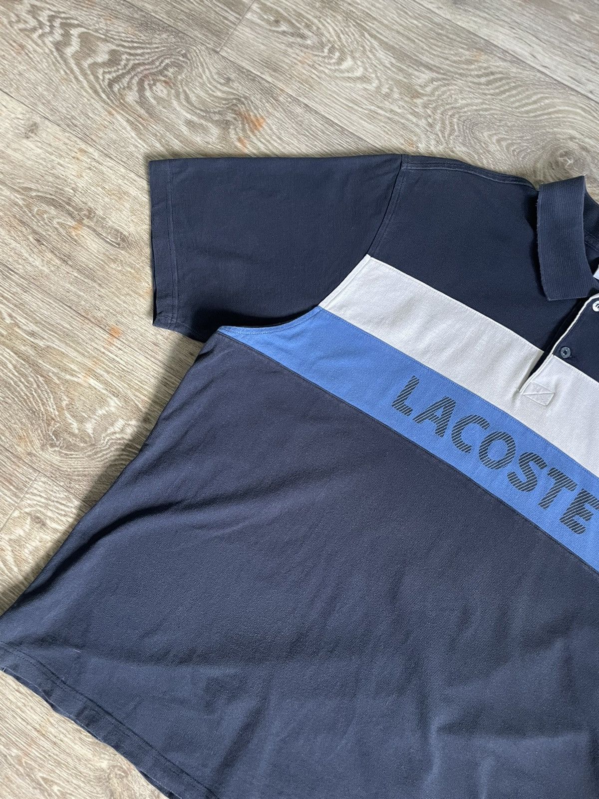 Other Vintage Lacoste Rugby T-Shirt Very Rare Y2K Size US XL / EU 56 / 4 - 3 Thumbnail