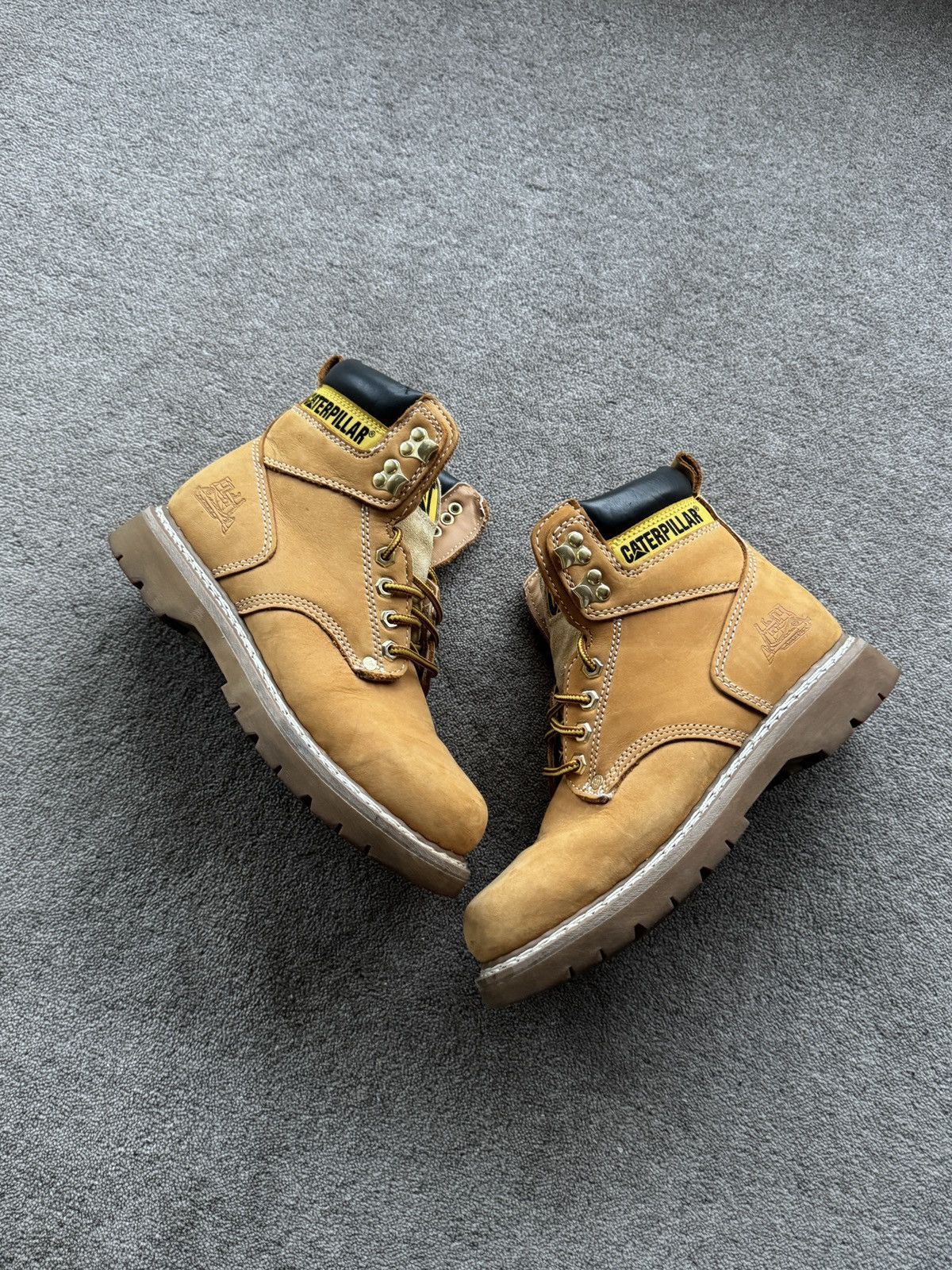 Caterpillar Caterpillar Classic Work Boots – Wheat Size US 8.5 / EU 41-42 - 5 Thumbnail