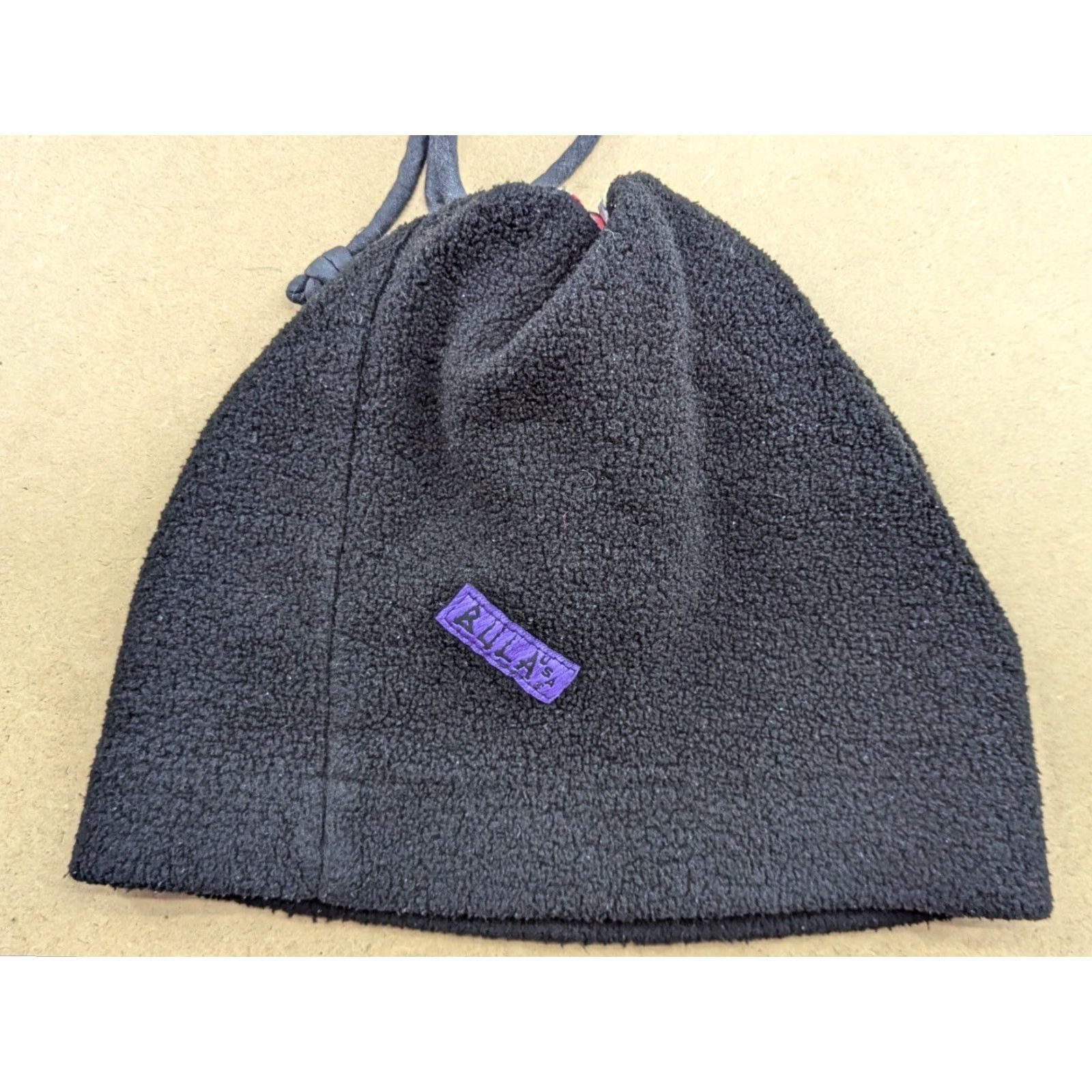 Vintage VINTAGE Bula Beanie Hat One Size Black Fleece Polyester Quick Dry Stretch Unisex Adults Men Women Size ONE SIZE - 3 Thumbnail