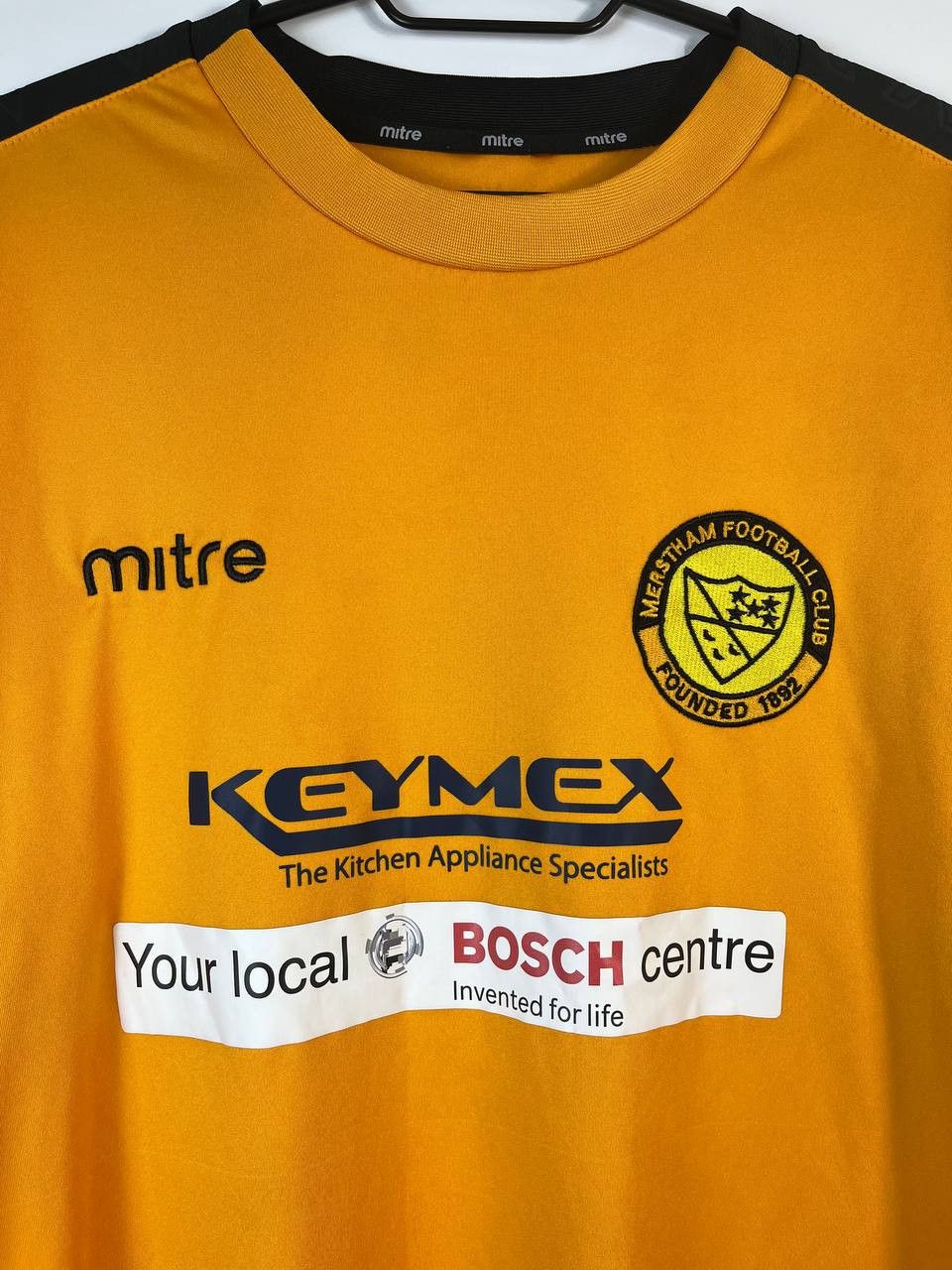 Other MERSTHAM FC Home Football Shirt Jersey Mitre Size L Size US L / EU 52-54 / 3 - 2 Thumbnail