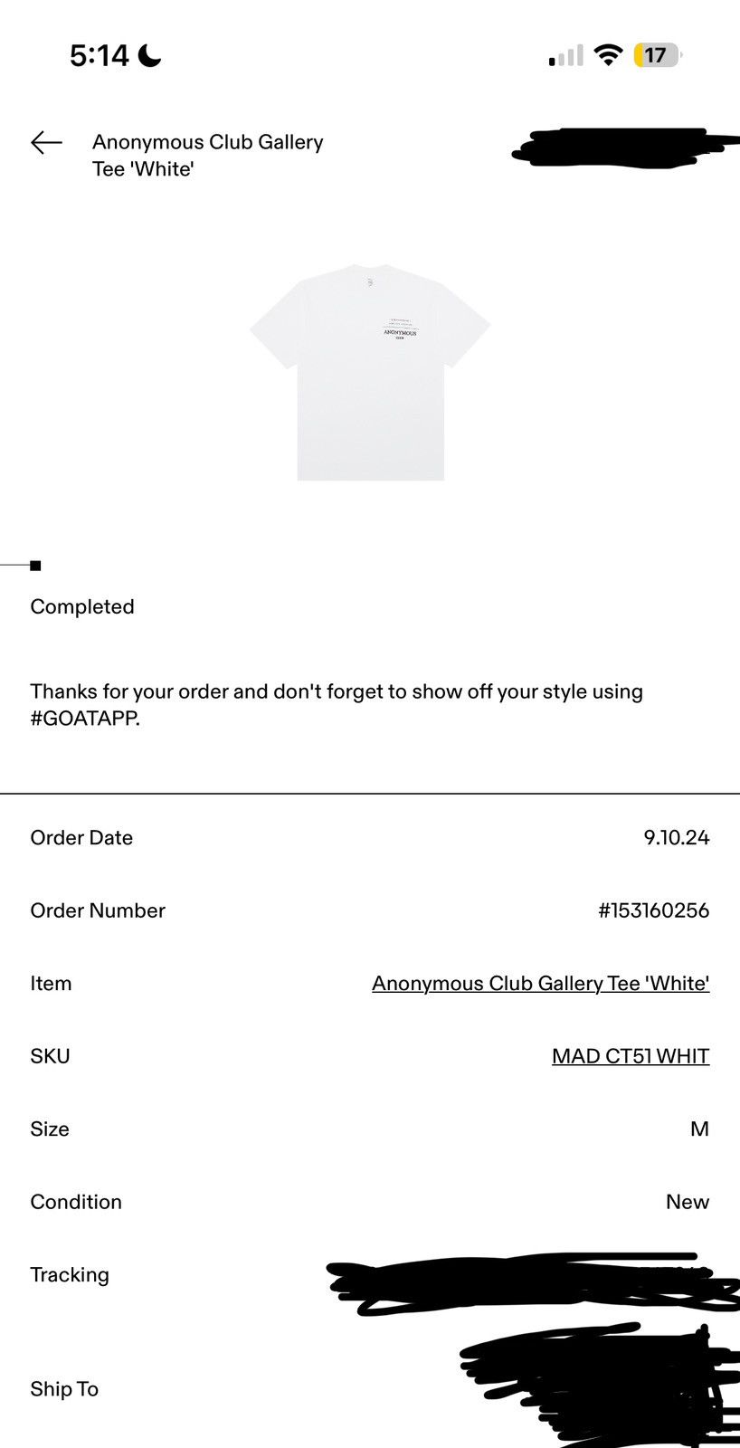 Anonymous Club ANONYMOUS CLUB T-SHIRT Size US M / EU 48-50 / 2 - 6 Thumbnail