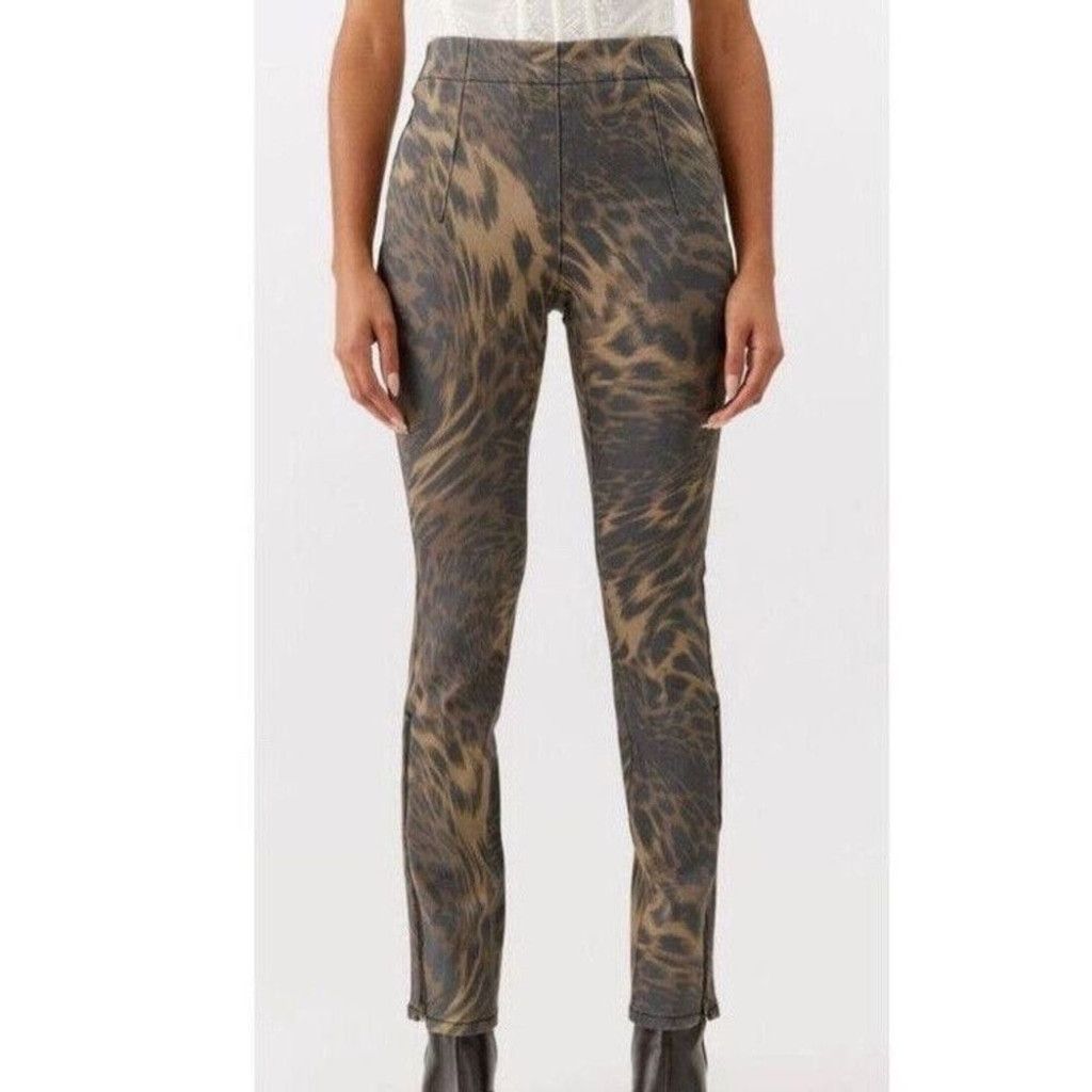 Bdg Urban Outfitters BDG Ankle-Zip Skinny Print Size 26. B20 Size 26" / US 2 / IT 38 - 3 Thumbnail