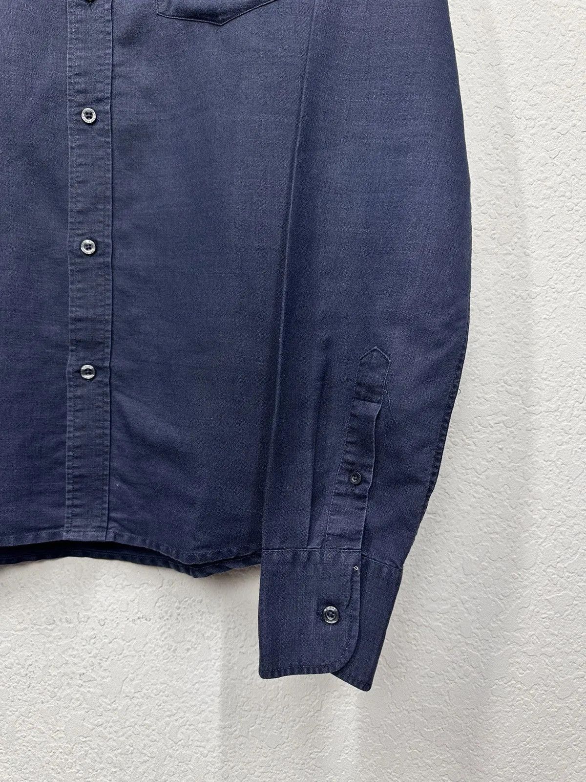 Vintage Wow 😻Shirt Burberry Long Sleeve Vintage Dolce Style Y2K Size US L / EU 52-54 / 3 - 7 Thumbnail