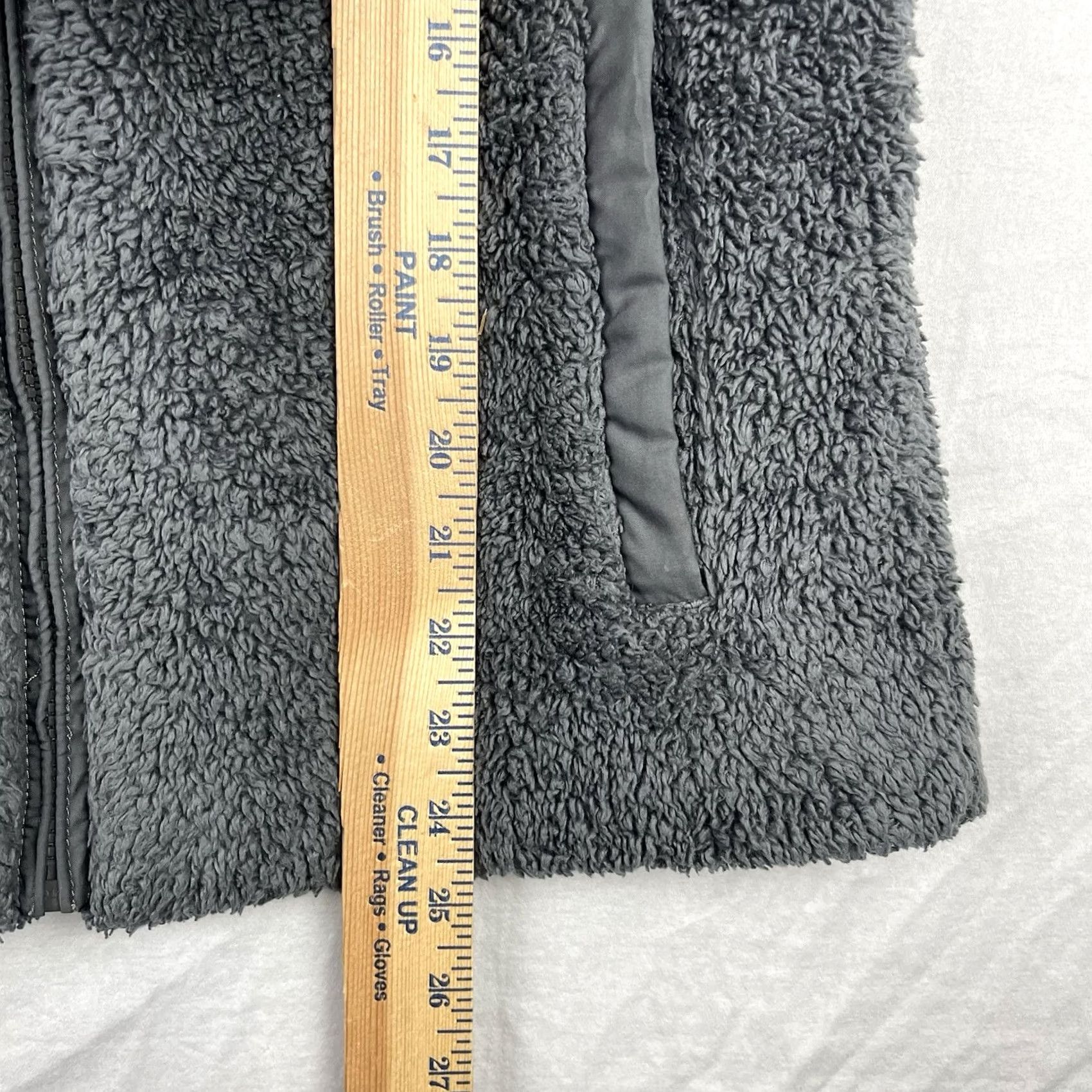 Patagonia Patagonia Los Gatos Vest Womens Large Gray Fleece Zip Up Deep Pile Outdoor 25216 Size L / US 10 / IT 46 - 6 Thumbnail