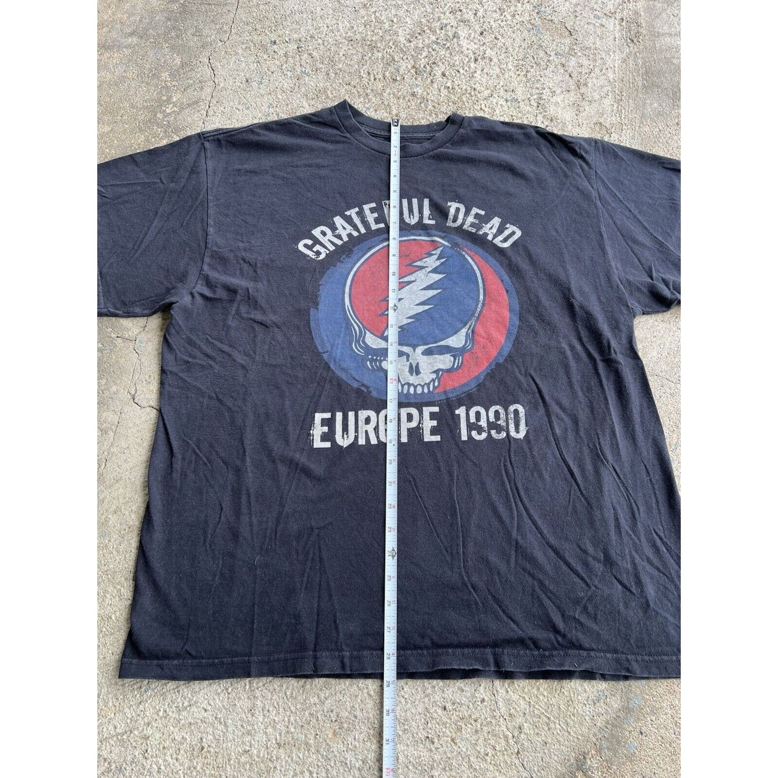 Grateful Dead Grateful Dead Steal Your Face Shirt Europe 1990 Black XXL Size US XXL / EU 58 / 5 - 6 Thumbnail