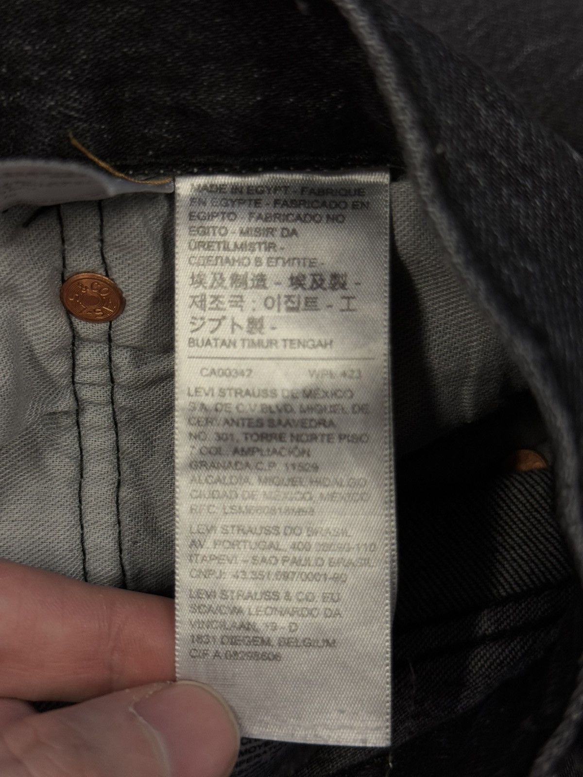 Levi's Chris Smokes Levi Jeans Size 33/32 Clean Condition Size US 33 - 10 Thumbnail