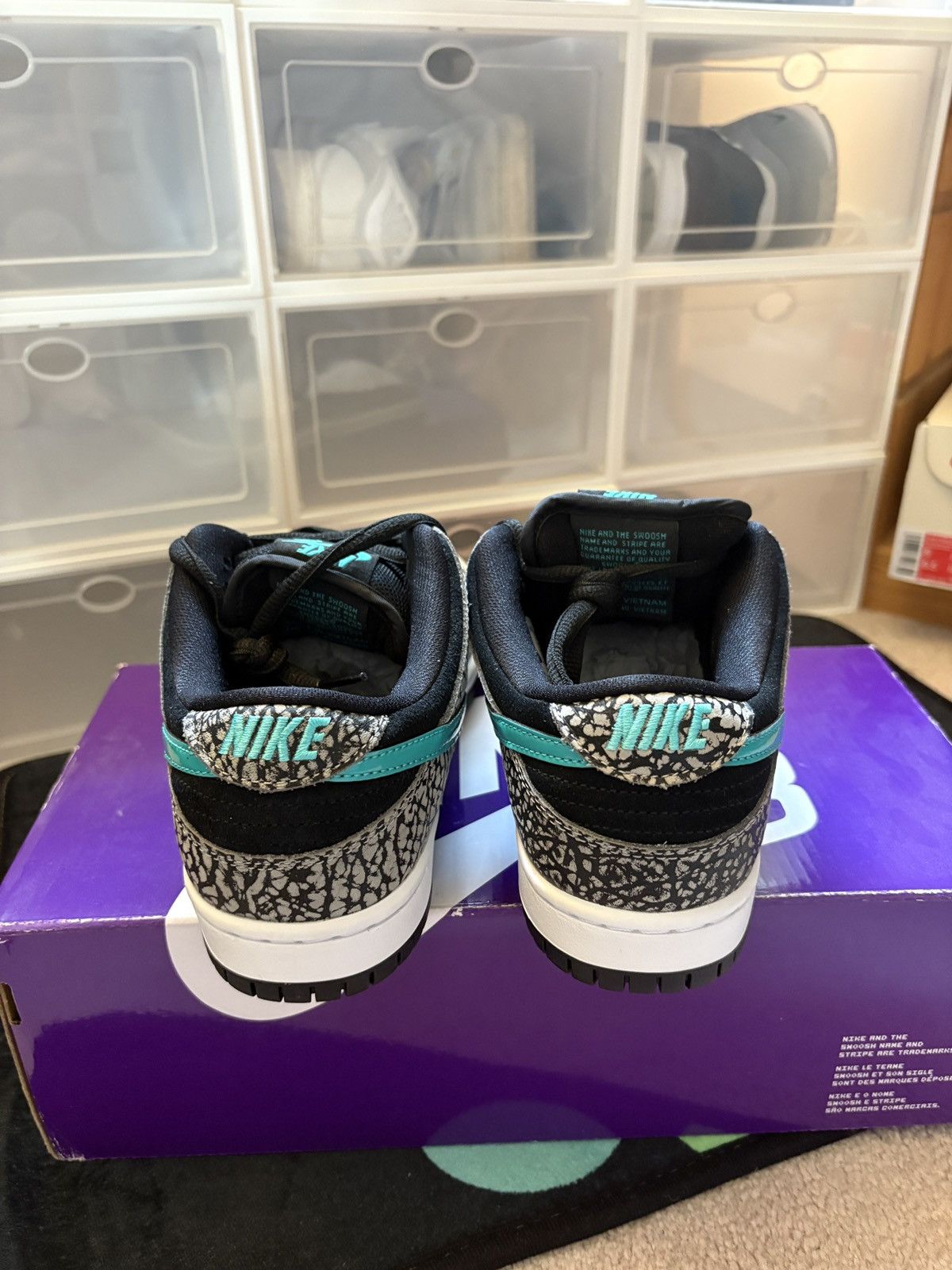 Nike SB Size 7.5 - Nike Dunk Pro SB Low Atmos Elephant Size US 7.5 / EU 40-41 - 5 Thumbnail
