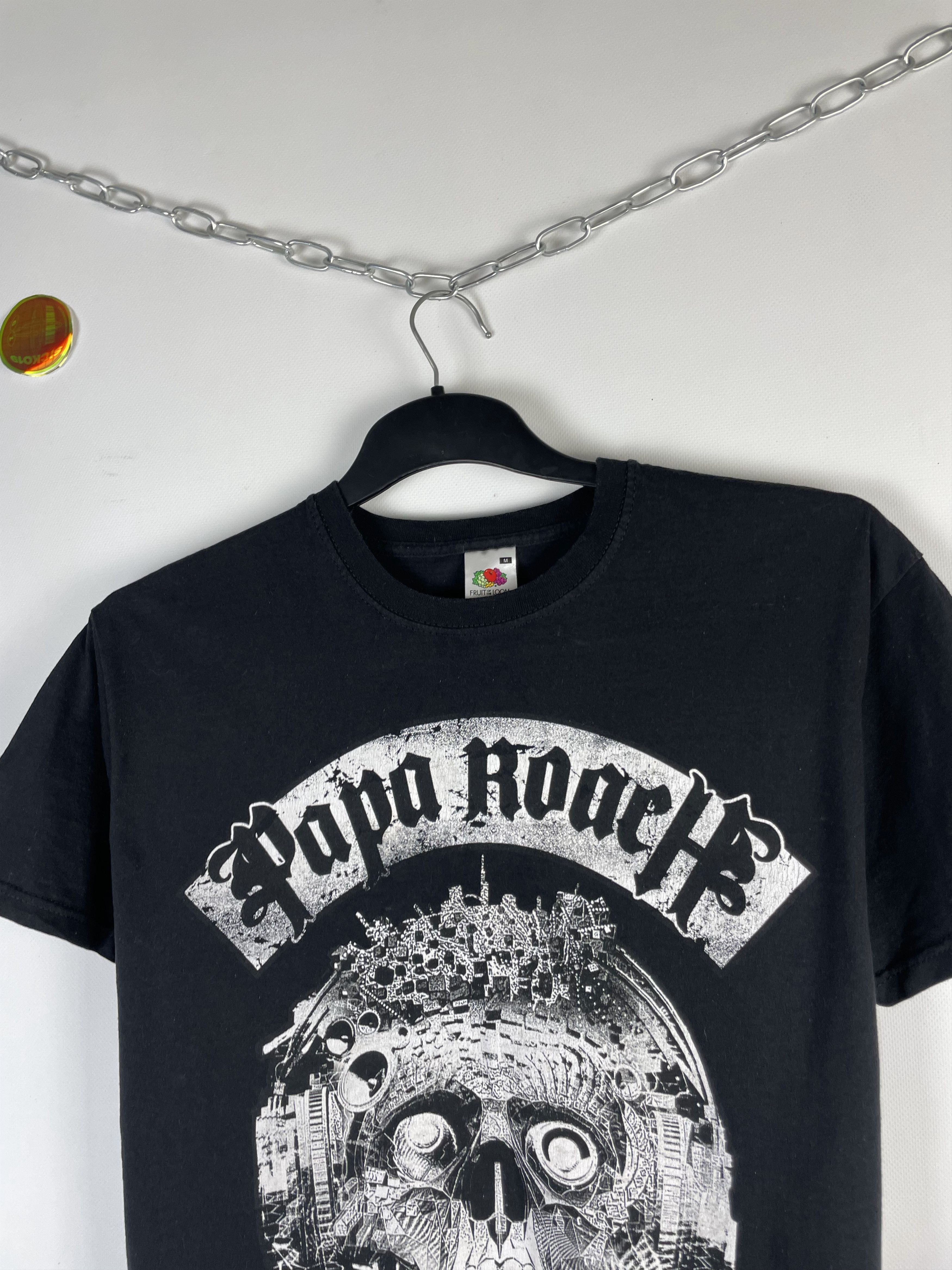 Band Tees Y2K Papa Roach Come To Papa T-Shirt Band Tee Size US M / EU 48-50 / 2 - 3 Thumbnail