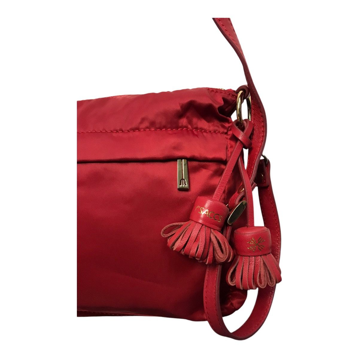 Y's × Yohji Yamamoto Yohji Yamamoto Y’Saccs Red Sling Bag Size ONE SIZE - 7 Thumbnail