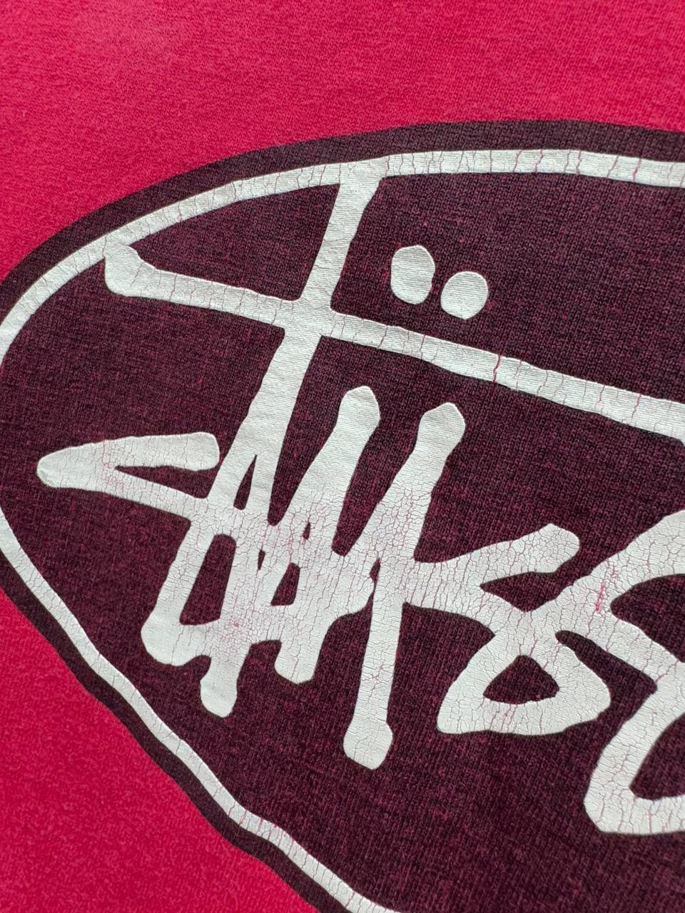 Other Mens Vintage Stussy T-Shirt USA Big Logo Tee Size US L / EU 52-54 / 3 - 14 Thumbnail
