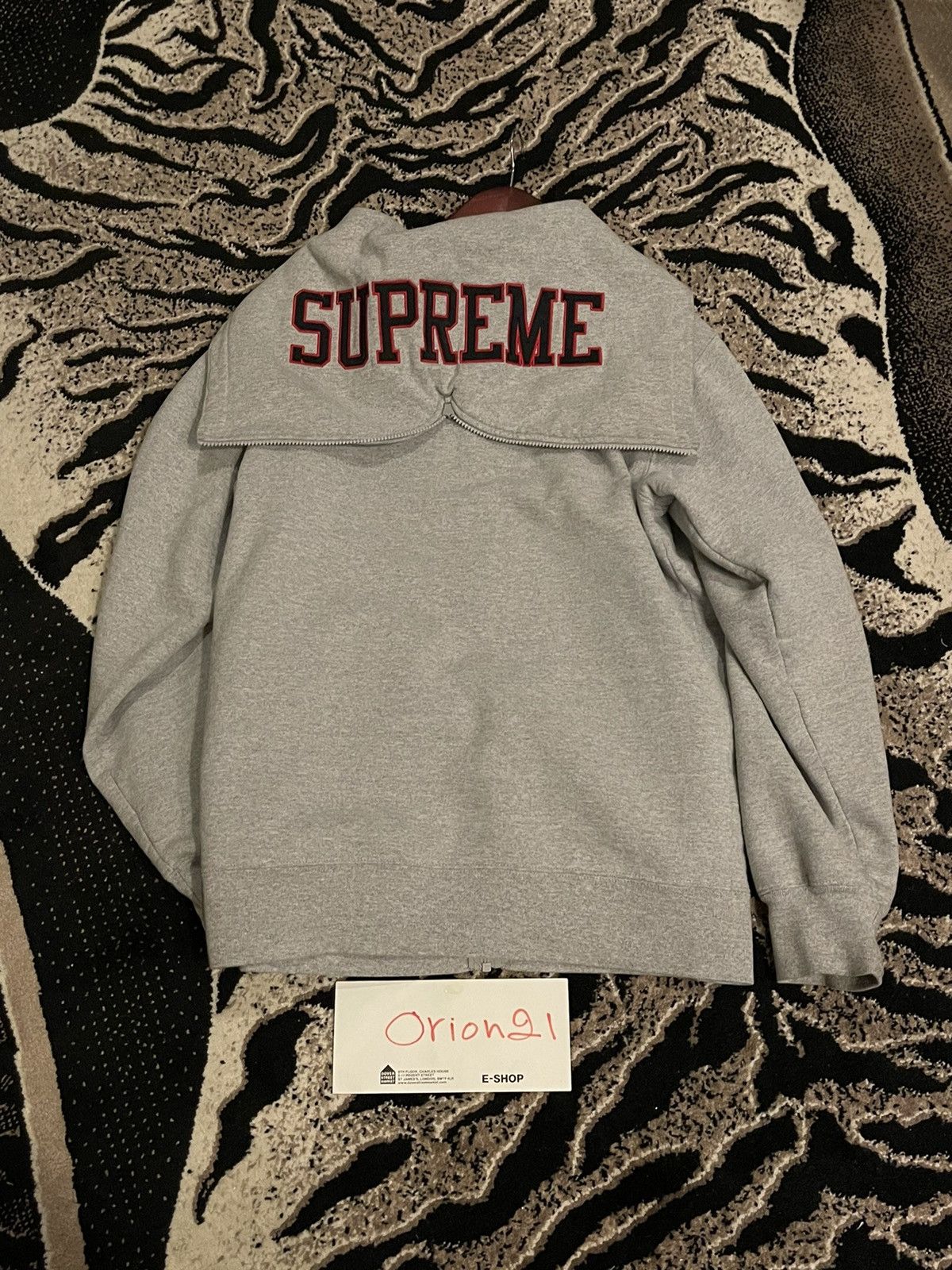 Supreme Split Hood Zip Up | Grailed