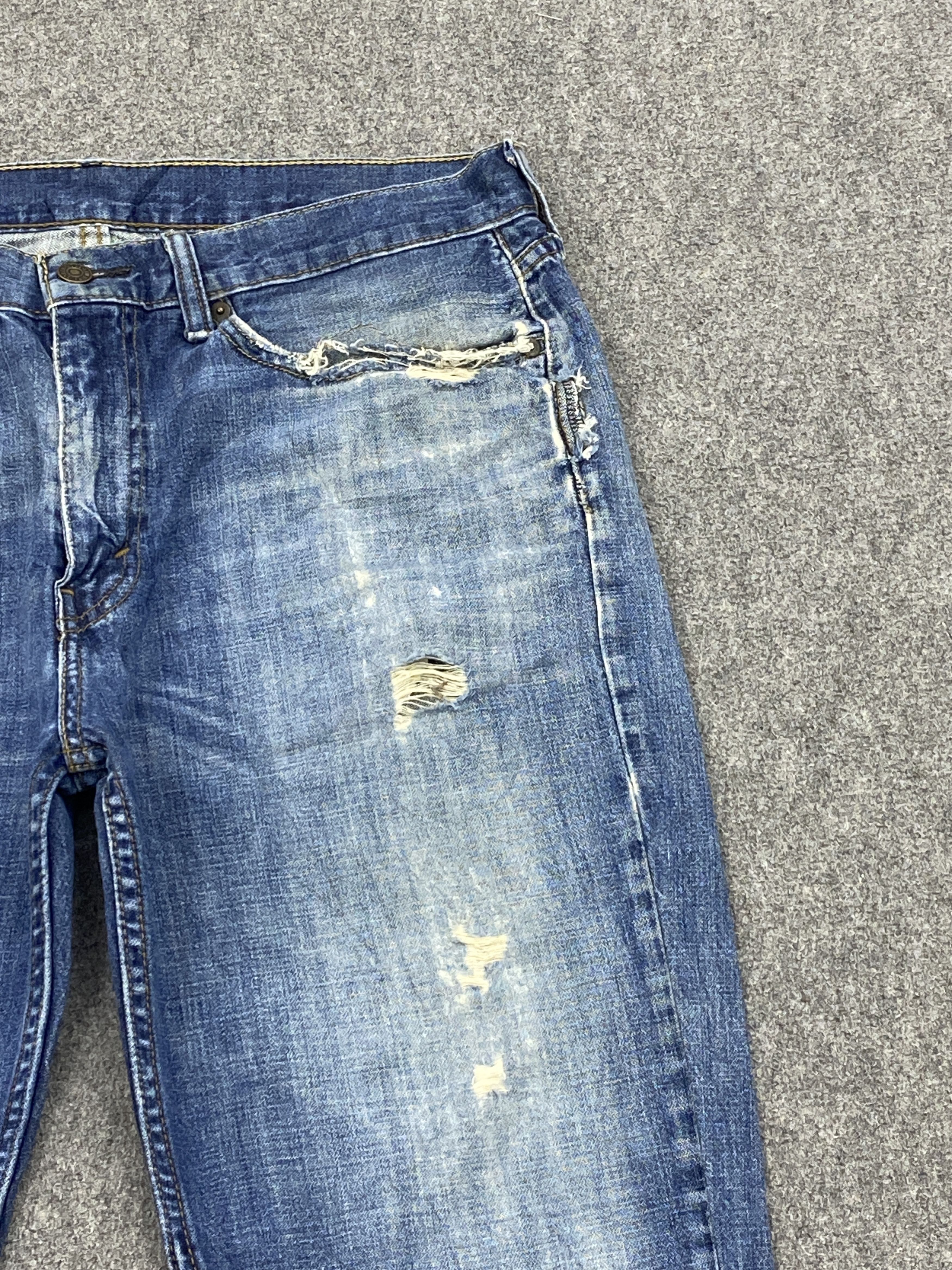 Levi's Faded Blue Vintage Levis 514 Jeans DP2675 Size US 35 - 8 Thumbnail