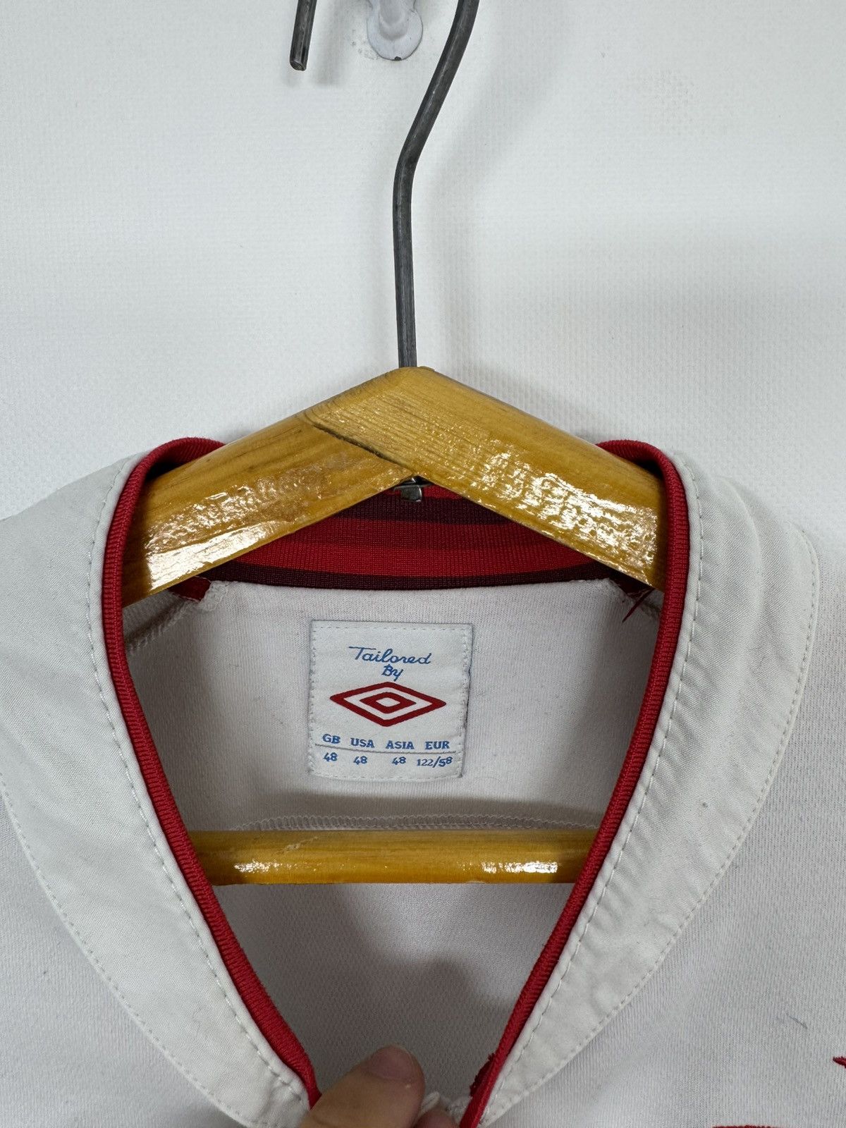 Umbro Vintage Y2k Umbro England 2012 Soccer Jersey Football Size US M / EU 48-50 / 2 - 9 Thumbnail