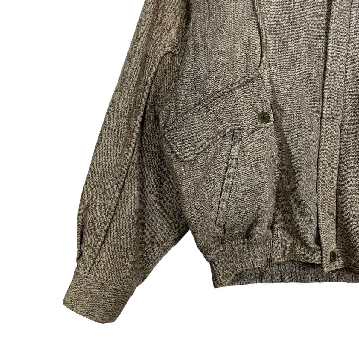 Issey Miyake 🔥 VINTAGE 80s INTERMEZZO BOMBER JACKET Size US M / EU 48-50 / 2 - 7 Thumbnail