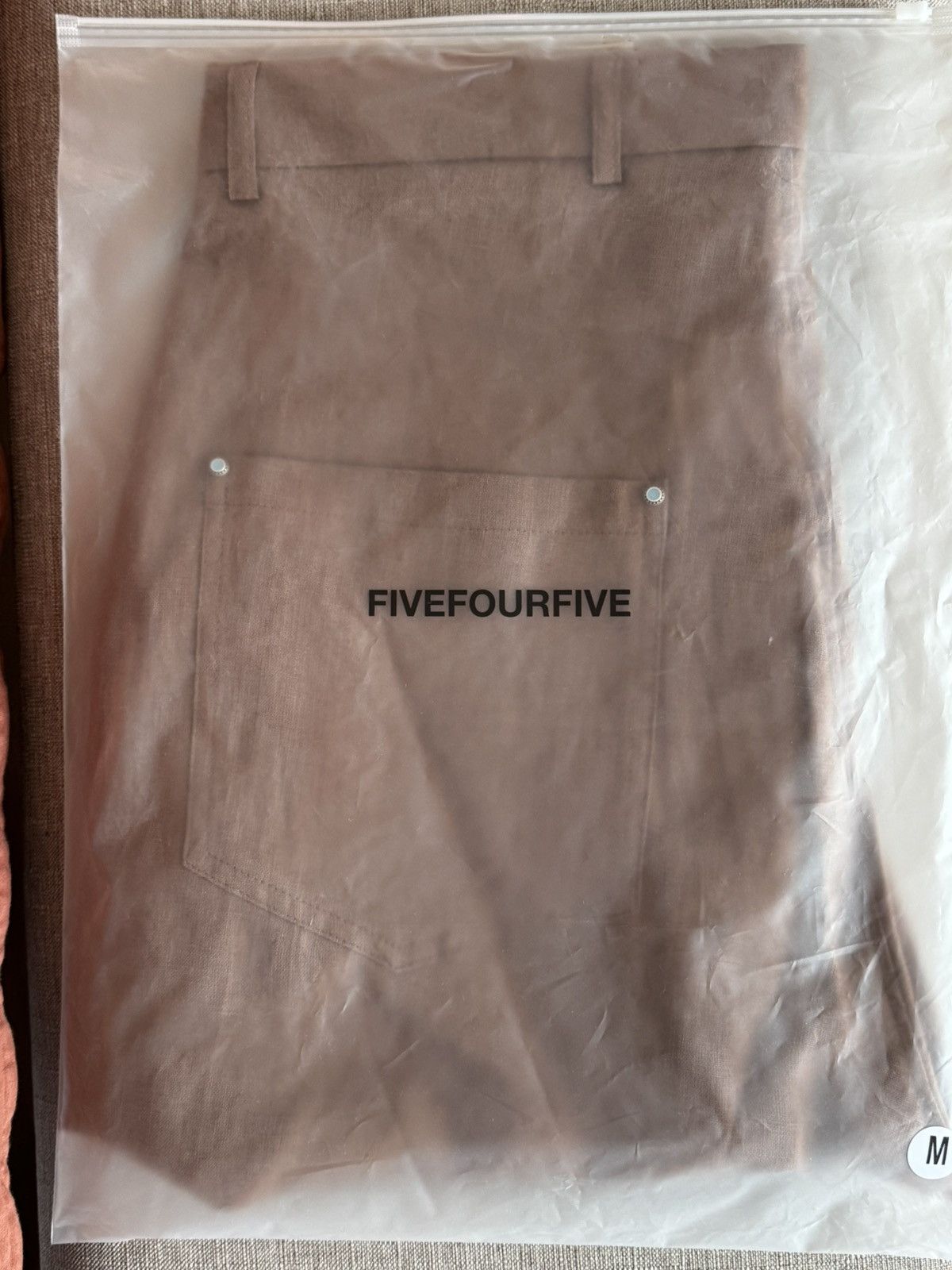 FiveFourFive FiveFourFive 545 Light Linen Carpenter Shorts Brown Size US 32 / EU 48 - 4 Thumbnail