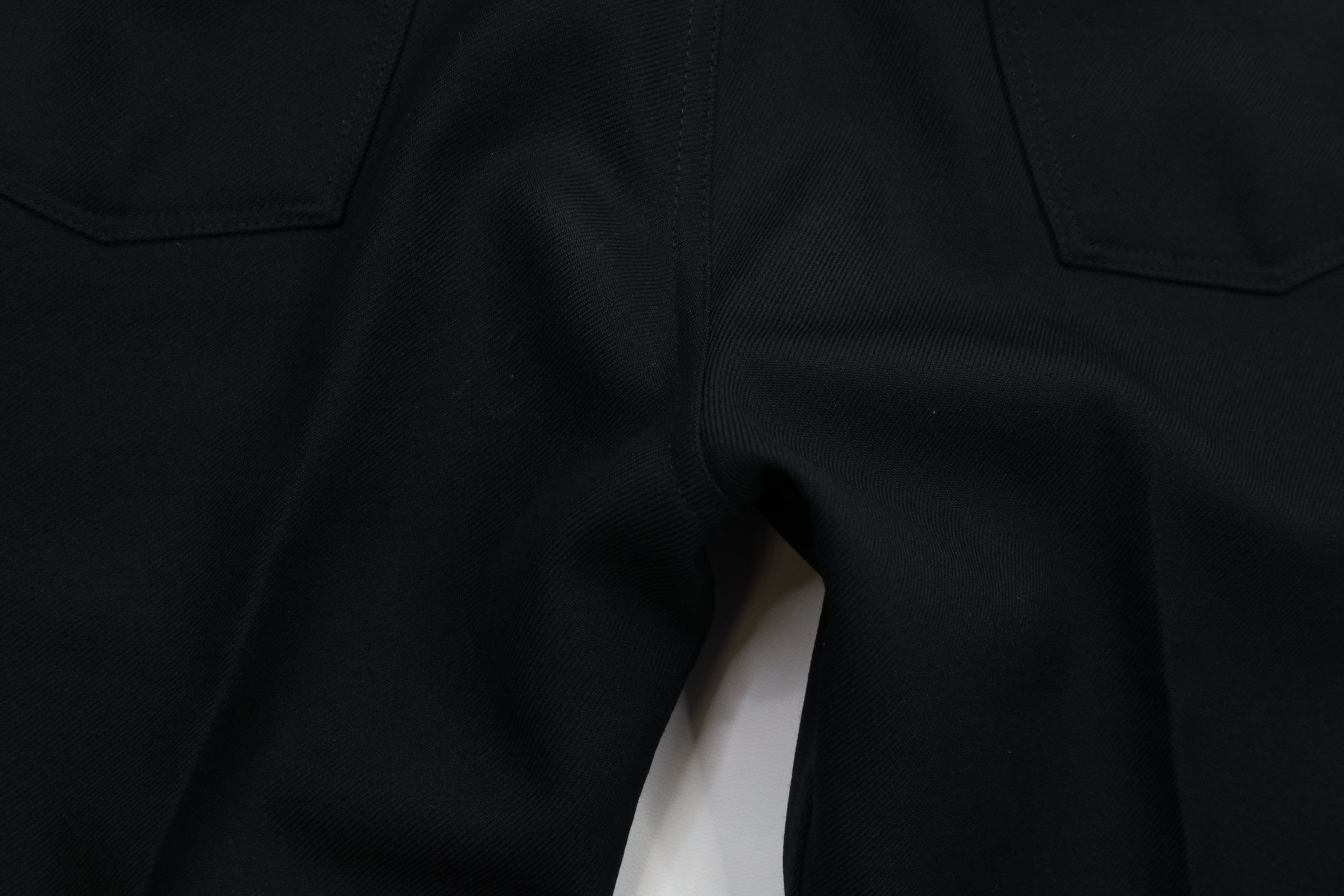 Vintage × Wrangler Vintage 90s Wrangler Leg Knit Chino Pants Trousers Black USA Size US 36 / EU 52 - 13 Thumbnail