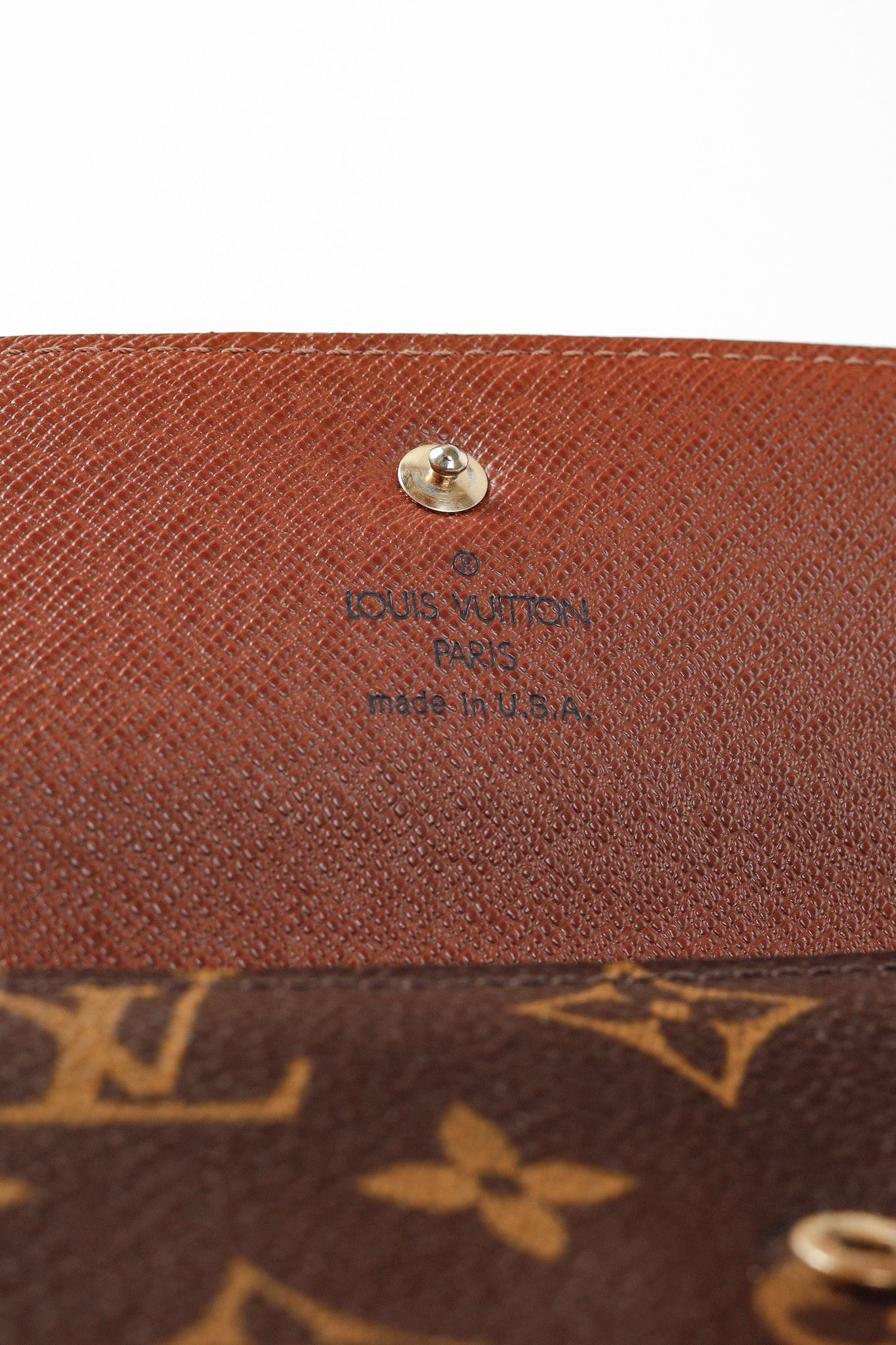 Louis Vuitton Louis Vuitton Porte Tresor Monogram Canvas Wallet Size ONE SIZE - 10 Thumbnail
