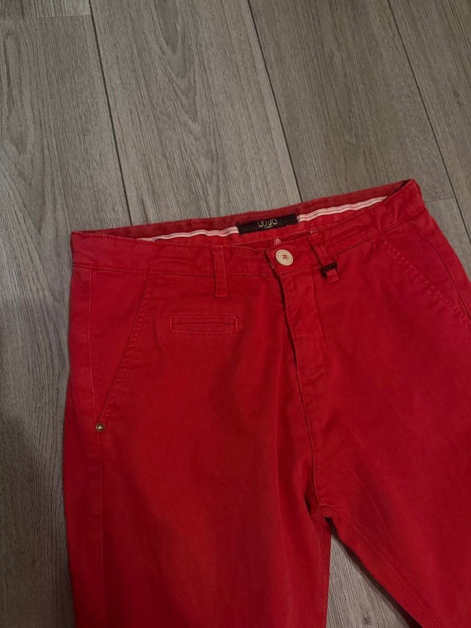 Liu Jo Luxury liu-jo pants red size IT46 red regular made in italy Size 32" / US 10 / IT 46 - 3 Thumbnail