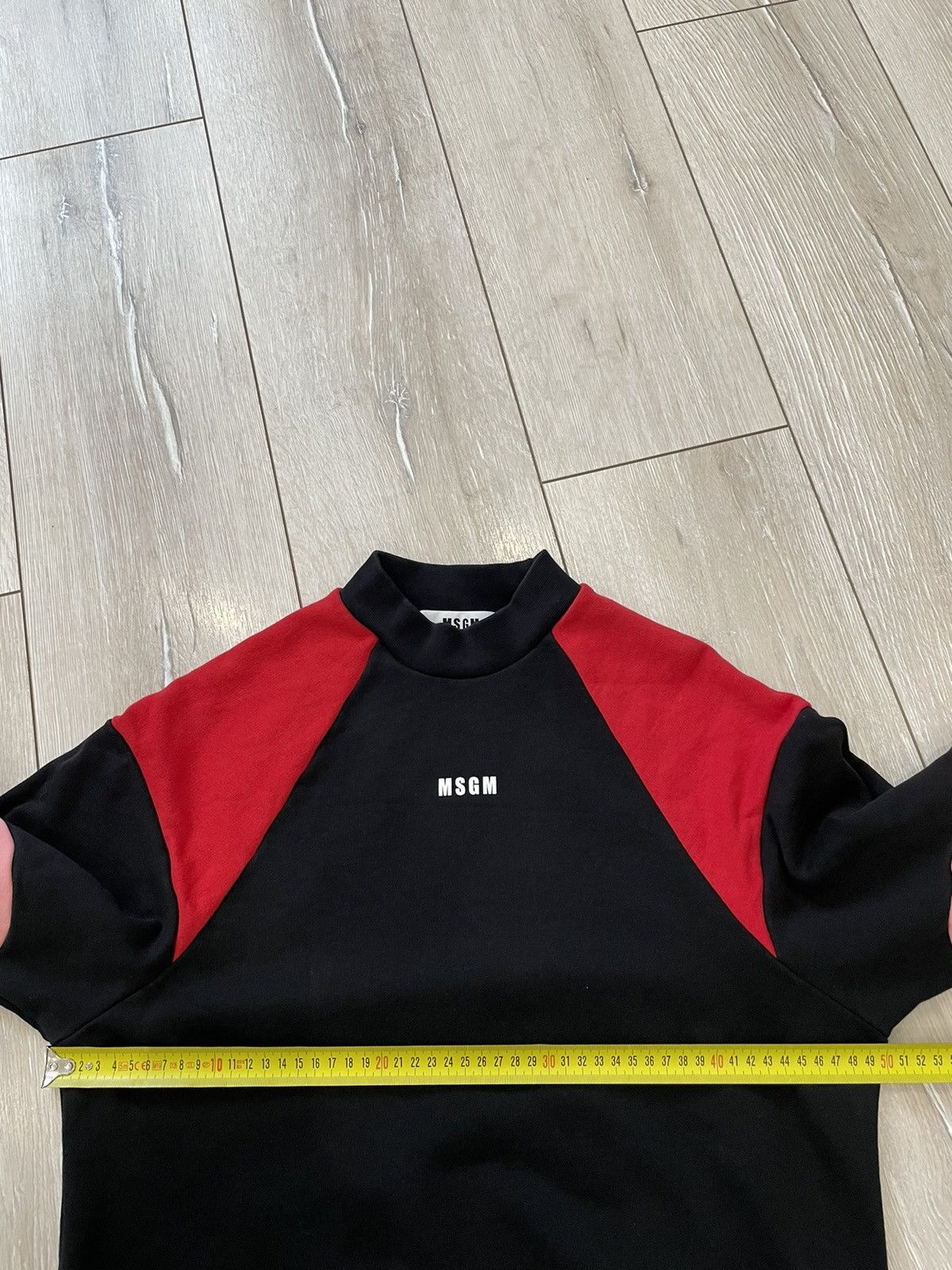 Designer × MSGM RRP £265.00 MSGM Milano Logo Printed Turtleneck sweatshirt Size US S / EU 44-46 / 1 - 8 Thumbnail