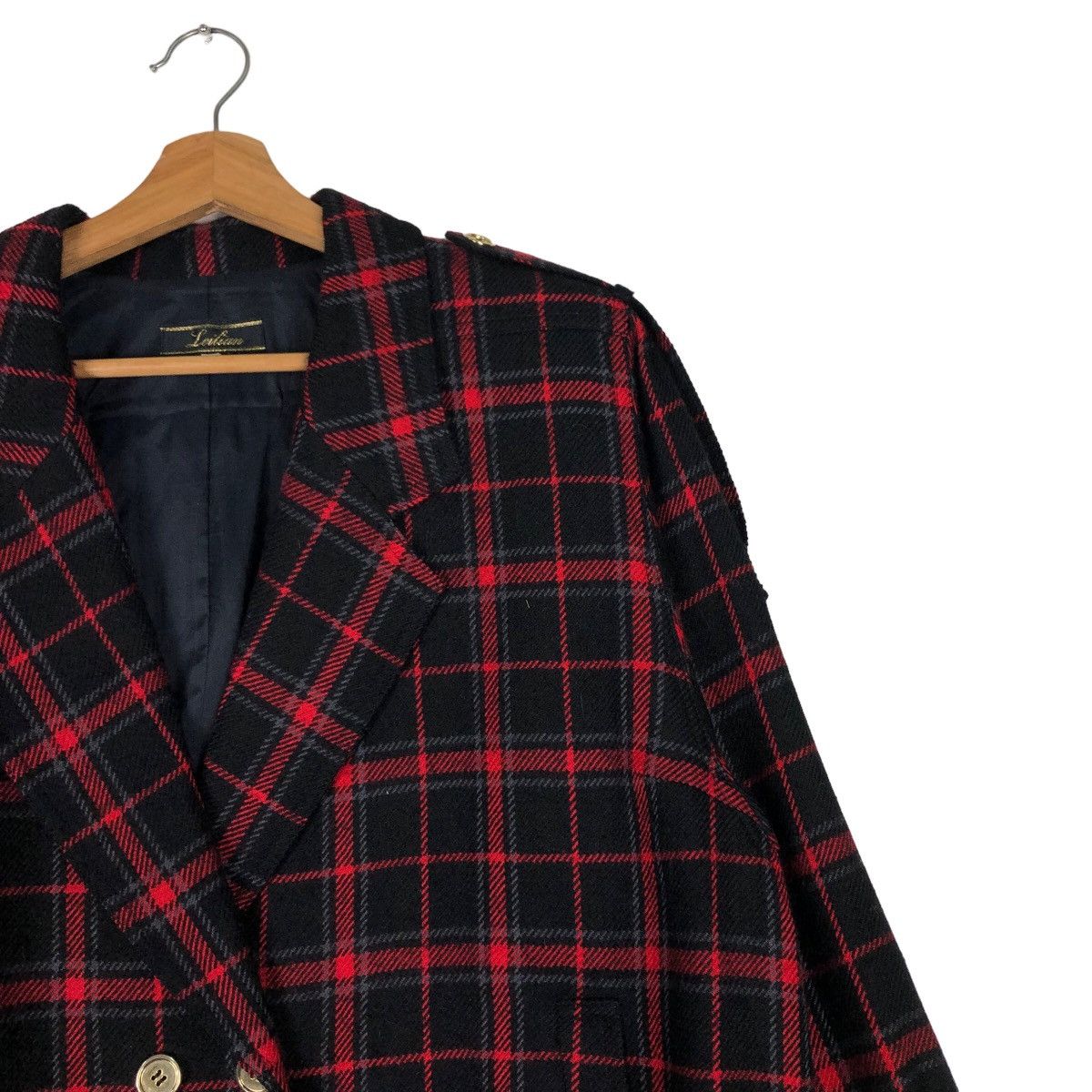 Japanese Brand 🔥Vtg Lelian Bomber Jacket Tartan Design Punk Design Japan Size US M / EU 48-50 / 2 - 6 Thumbnail
