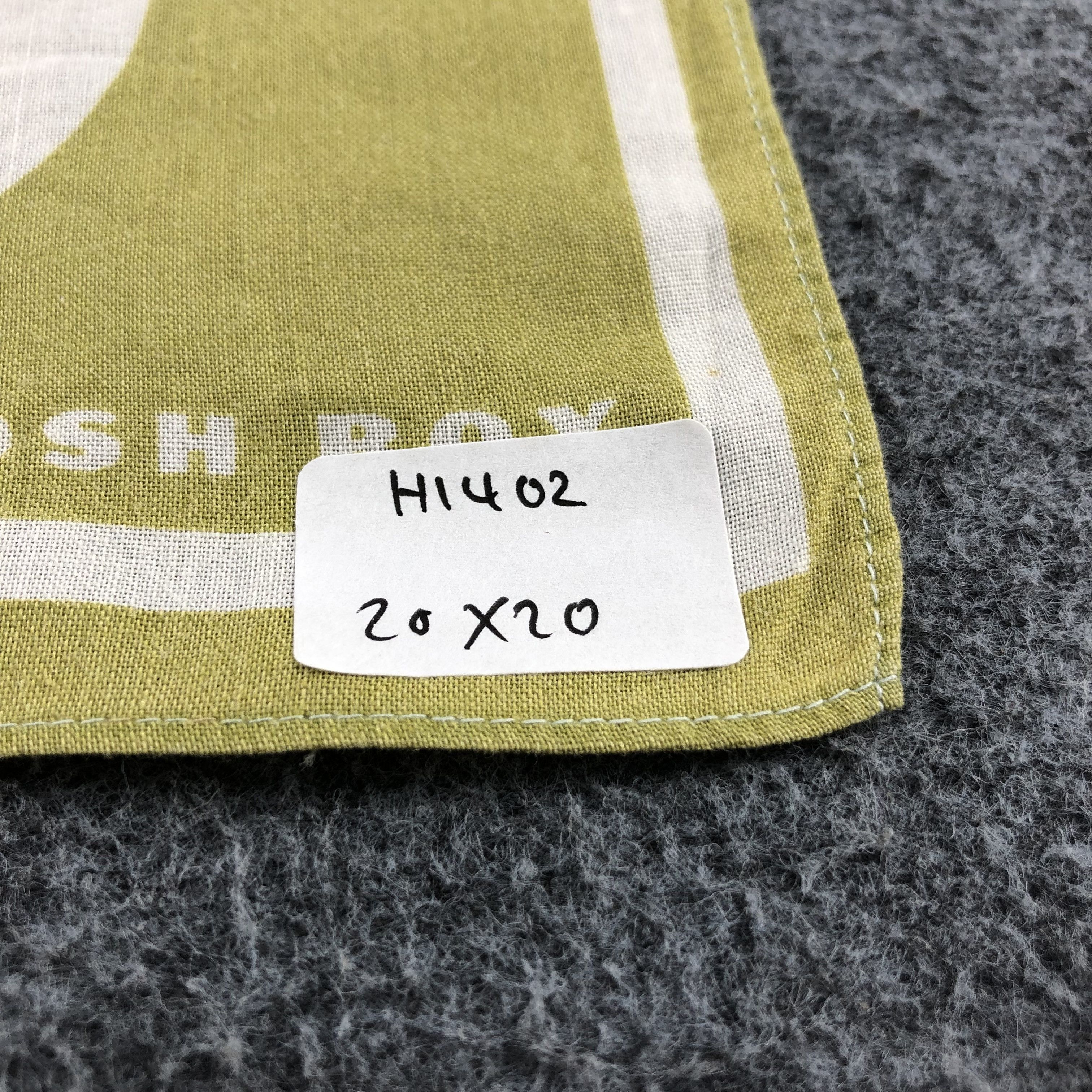 Vintage Poshboy Handkerchief Neckerchief Bandana H1402 Size ONE SIZE - 9 Thumbnail