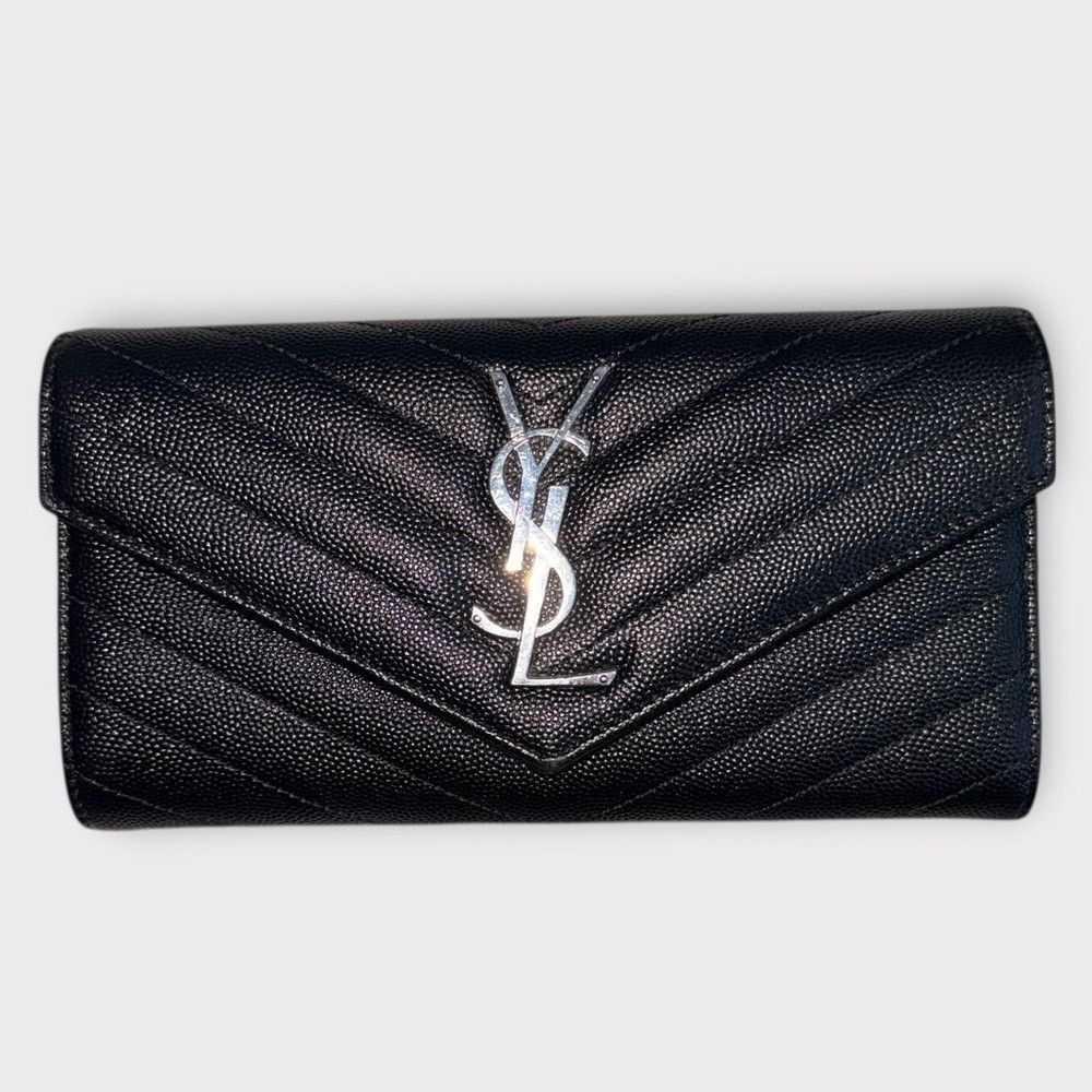 Yves Saint Laurent Saint Laurent YSL Grain de Poudre Wallet - ALL INCLUSIONS Size ONE SIZE - 3 Thumbnail
