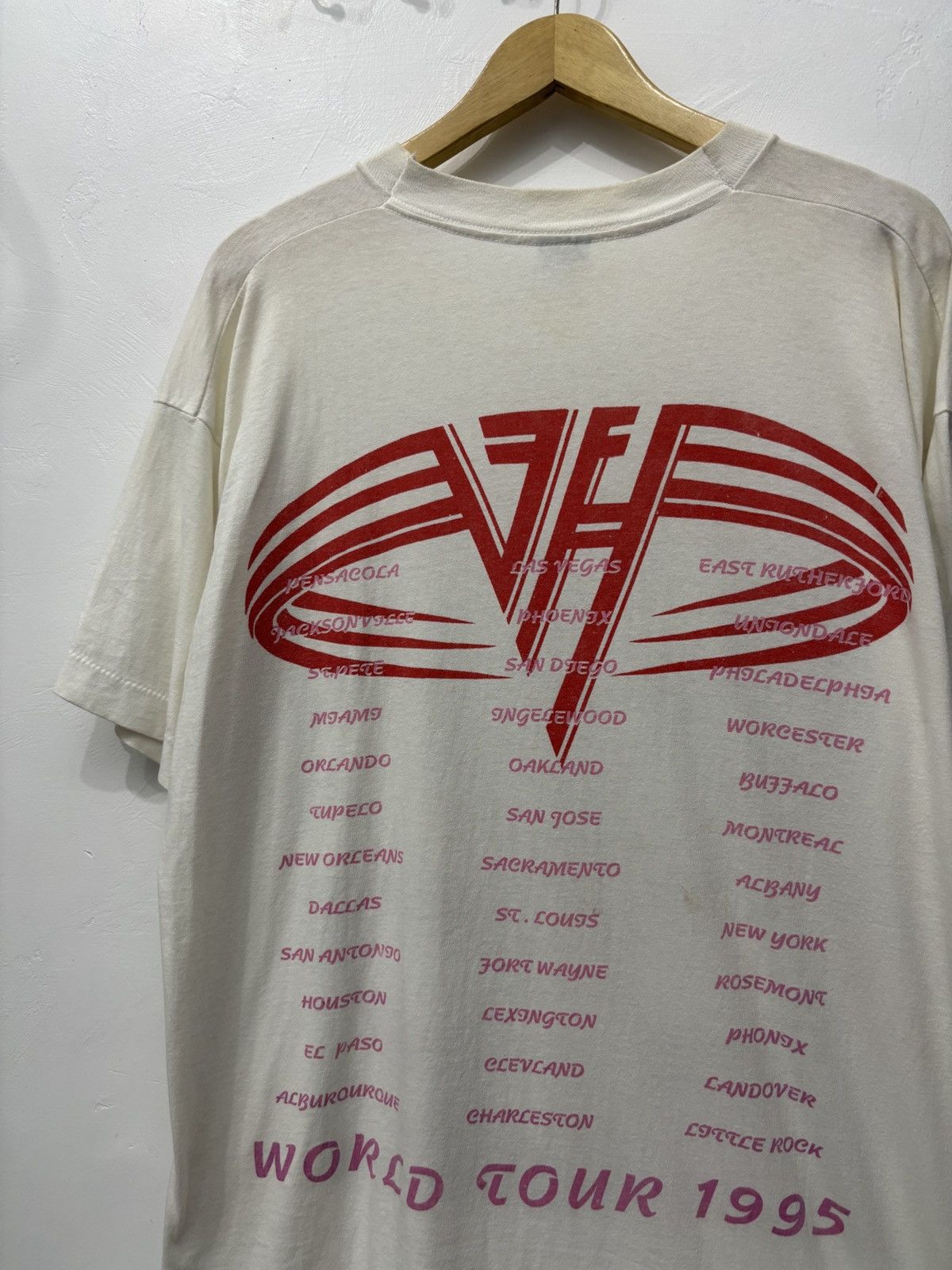 Band Tees Vintage 90s Van Halen Balance Tour 1995 Rare Size US XL / EU 56 / 4 - 5 Thumbnail