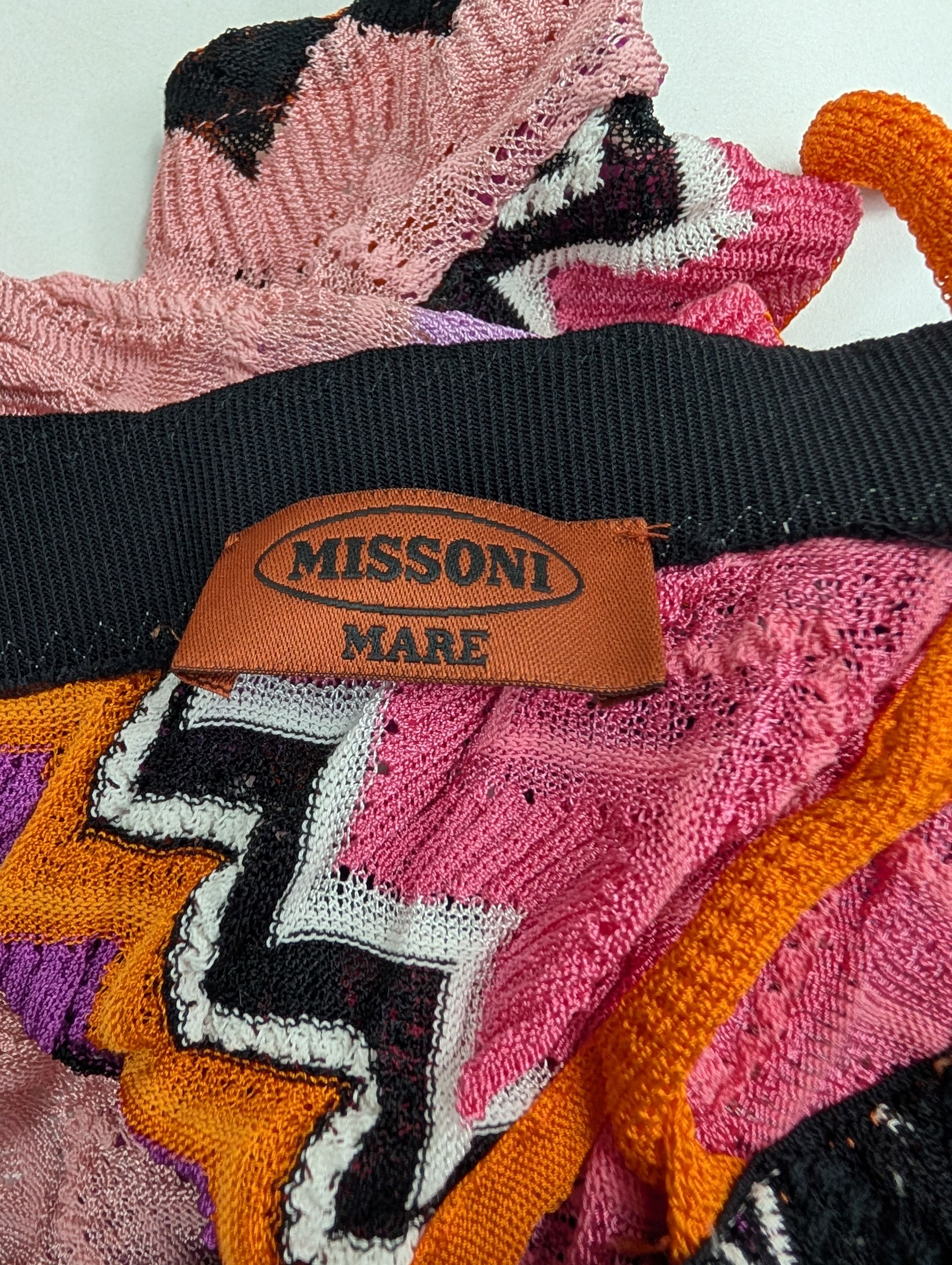 Missoni Missoni Mare Multicolored Mini Jumpsuit Size XS / US 0-2 / IT 36-38 - 5 Thumbnail