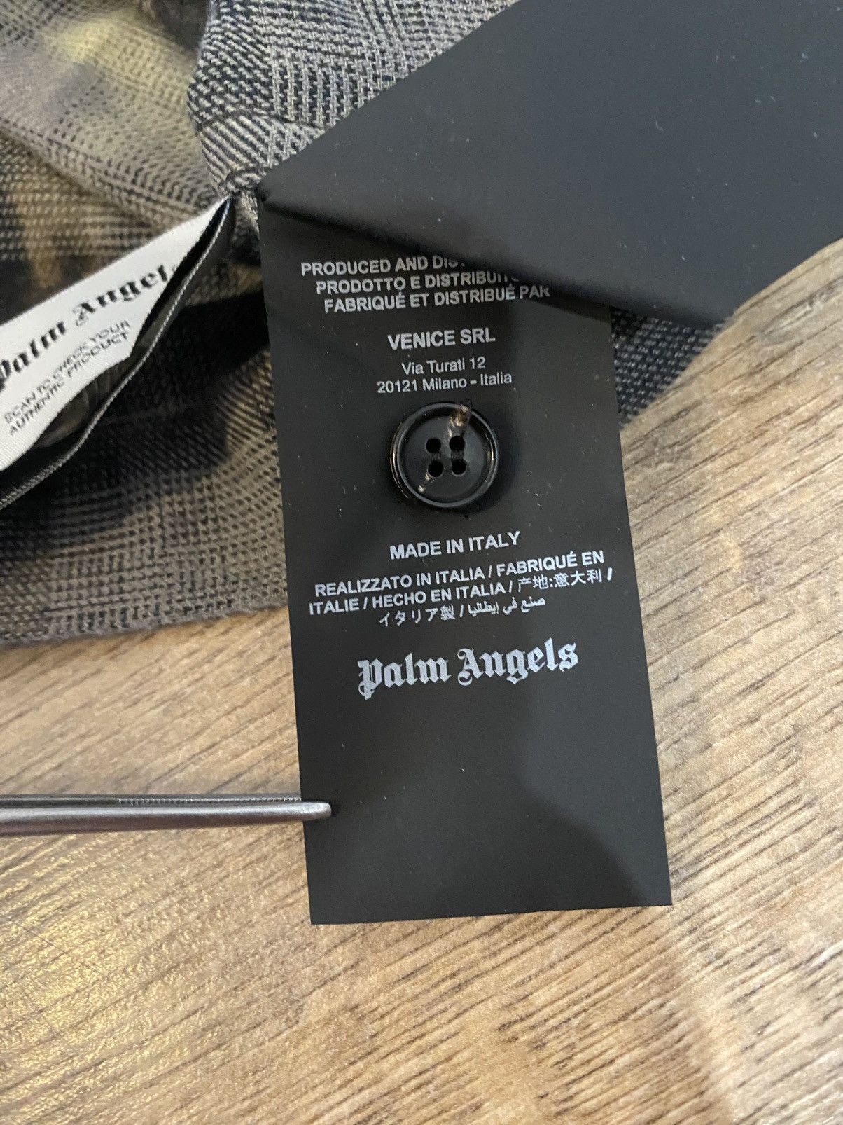 Palm Angels Palm Angels flannel shirt XL BNWT oversize logo Size US XL / EU 56 / 4 - 10 Thumbnail