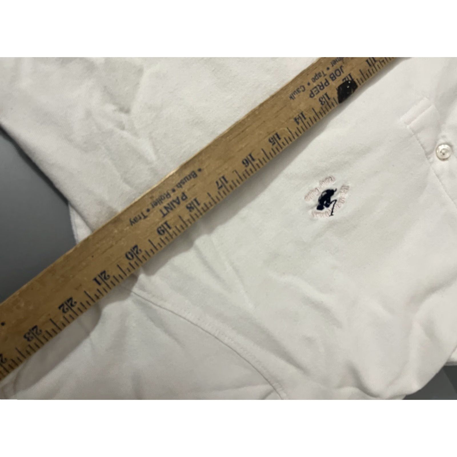 Beverly Hills Polo Club Beverly Hills Polo Club Polo Shirt Men Large White Solid Short Sleeve Collared Polo Club Men's L White Casual Golf Size US L / EU 52-54 / 3 - 5 Thumbnail