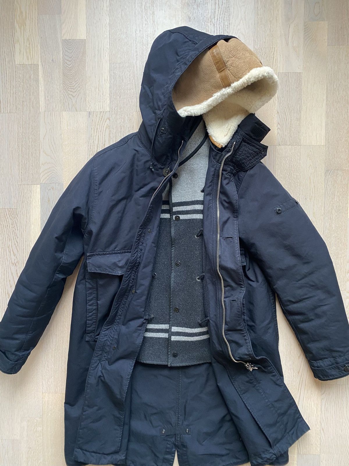 Stone Island Stone island 70449 David-TC blanket lined fishtail parka Size US M / EU 48-50 / 2 - 1 Thumbnail