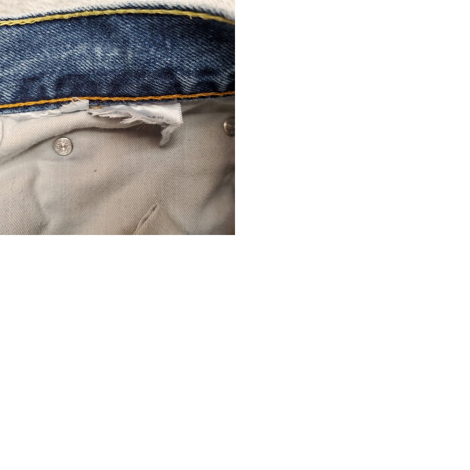 Denime VINTAGE? (No) Levis Jeans Men 38x34 (36x30) Blue 550 Denim Relaxed Fit Straight Cotton Pant Size US 38 / EU 54 - 10 Thumbnail