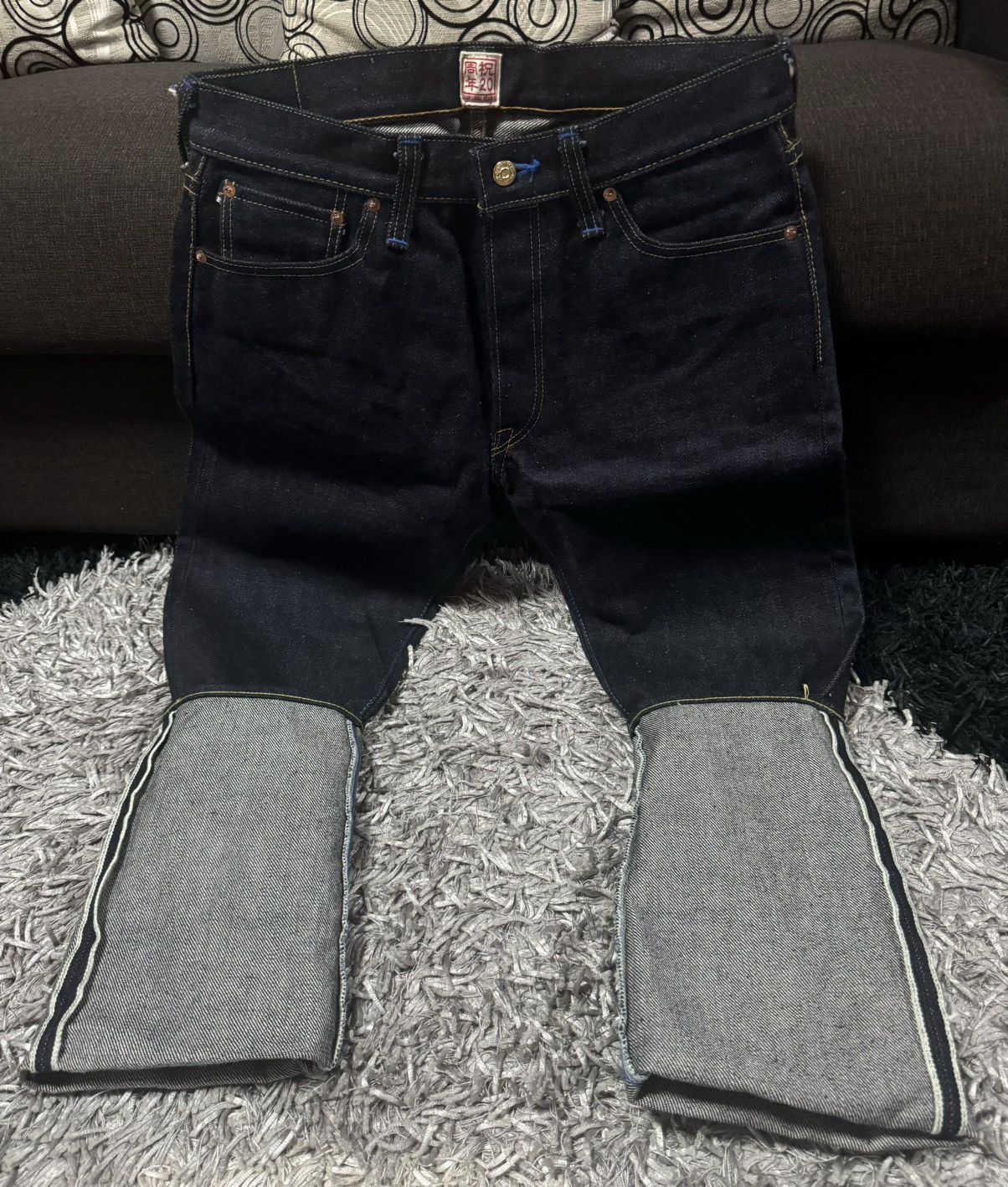 Samurai Jeans 🔥RARE🔥SAMURAI JEANS S511XX25OZ-20TH ANIVERSARY MODEL OSAKA Size US 33 - 4 Thumbnail