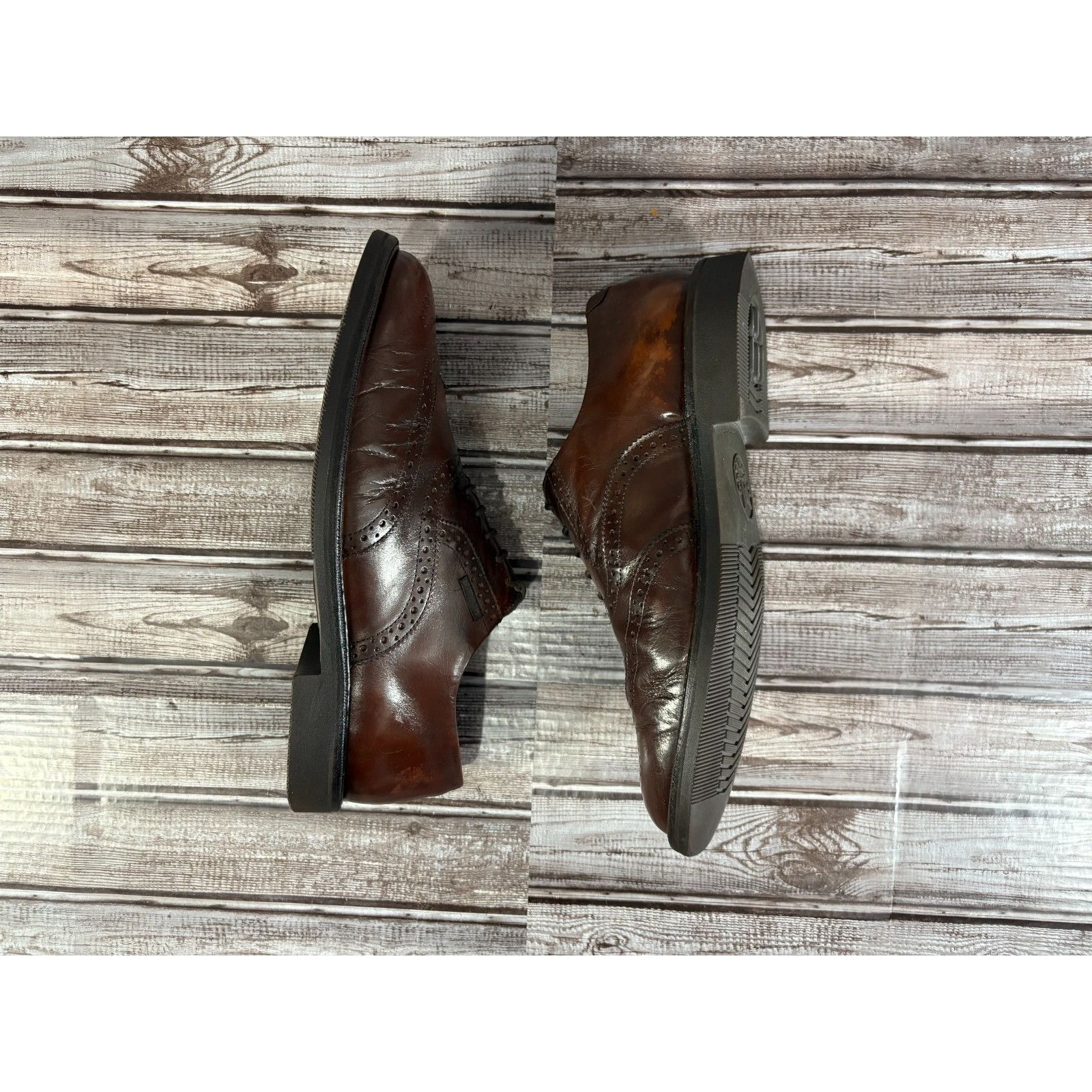 Mephisto Mephisto Martial Leather Wingtip Brogue Oxfords Dress Shoes Size US 9 / EU 42 - 2 Thumbnail