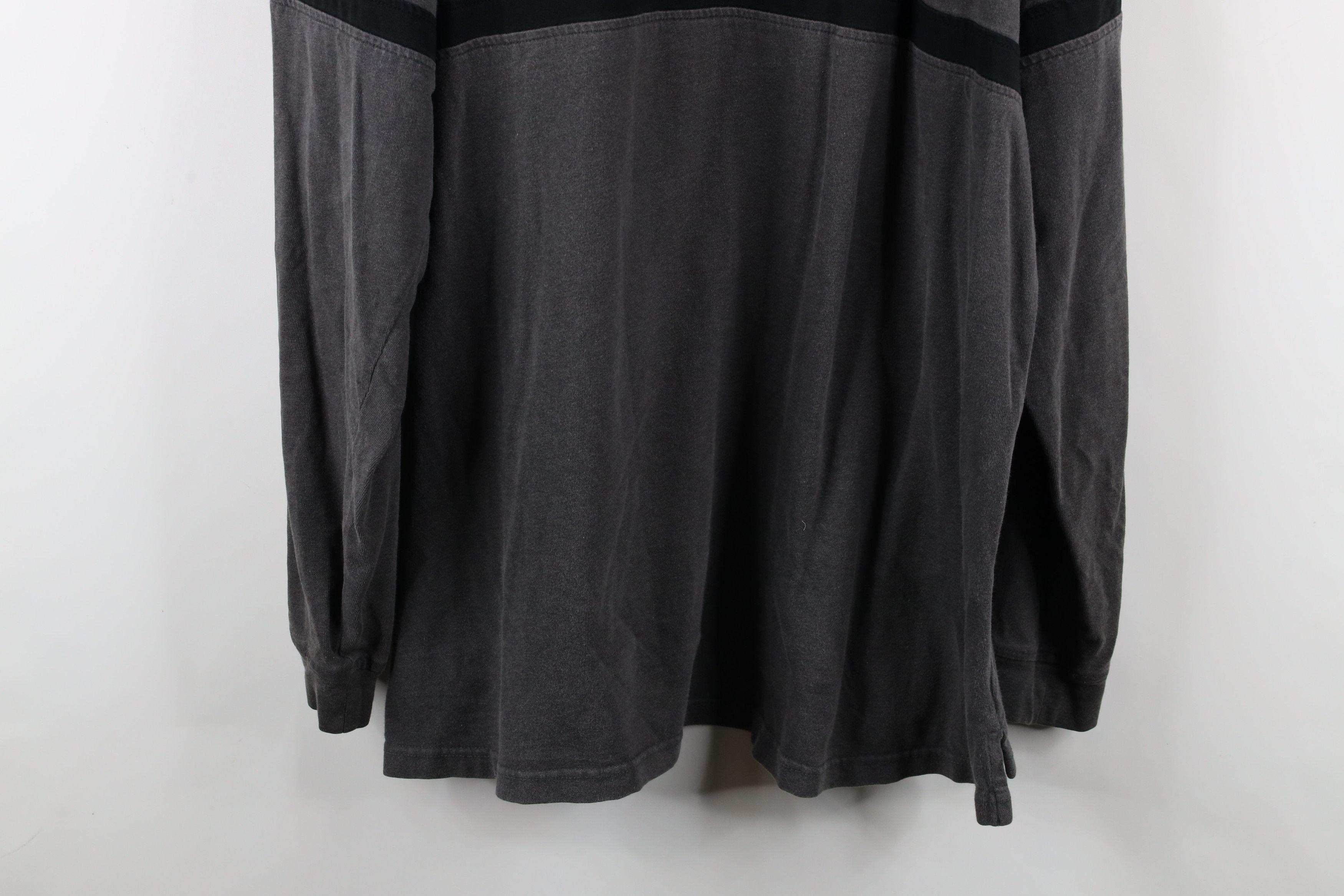 Vintage Vintage 90s Streetwear Block Long Sleeve Rugby Polo Shirt Size US XL / EU 56 / 4 - 10 Thumbnail