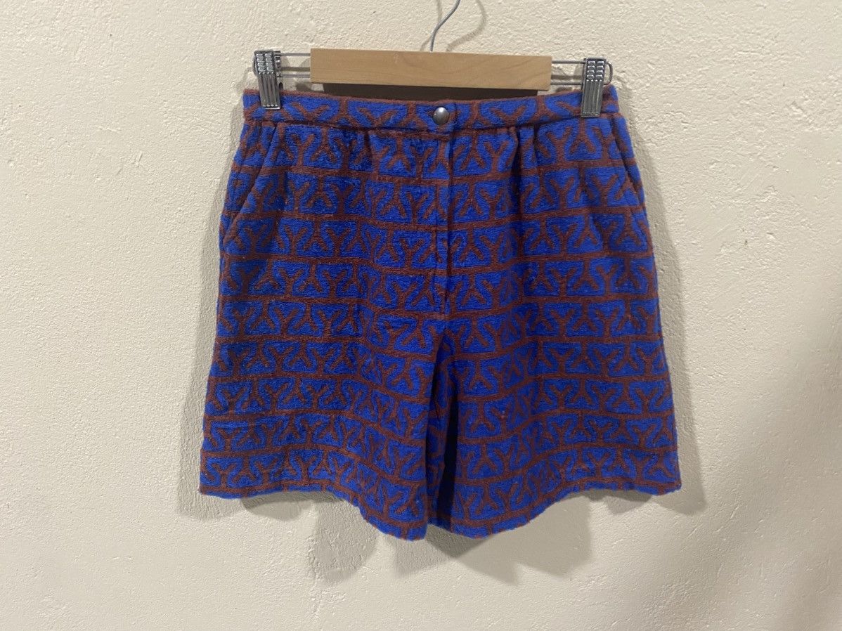 Yves Saint Laurent YSL Enfants Monogram Shorts Size 27" / US 4 / IT 40 - 2 Thumbnail