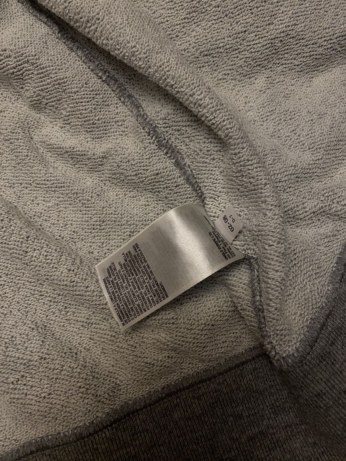 Japanese Brand × Uniqlo × Vintage Vintage Y2k 2000s Oversized Gray Basic Uniqlo Zip Up Hoodie Size US M / EU 48-50 / 2 - 6 Thumbnail